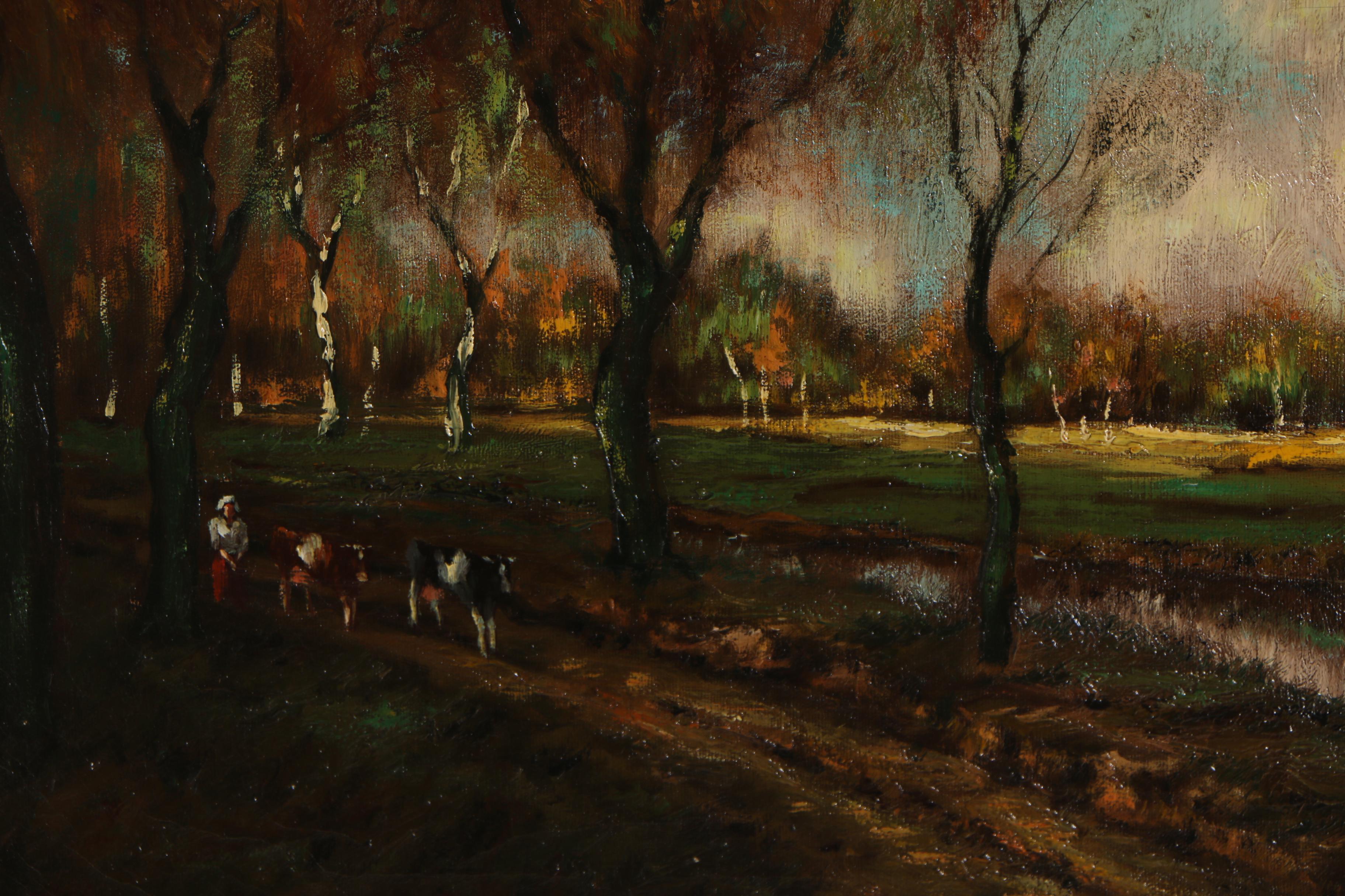 George H. Barker Oil Painting