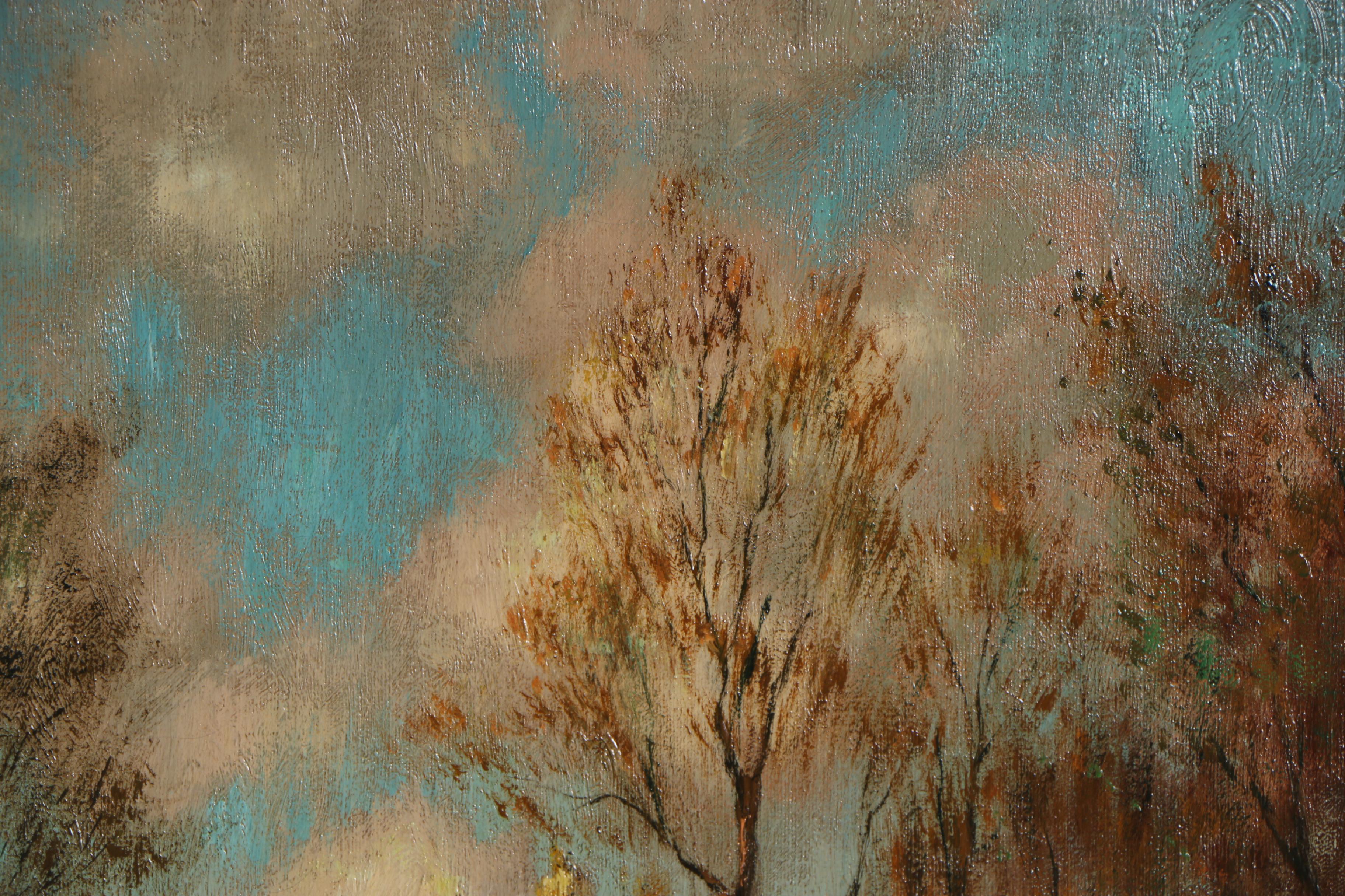 George H. Barker Oil Painting