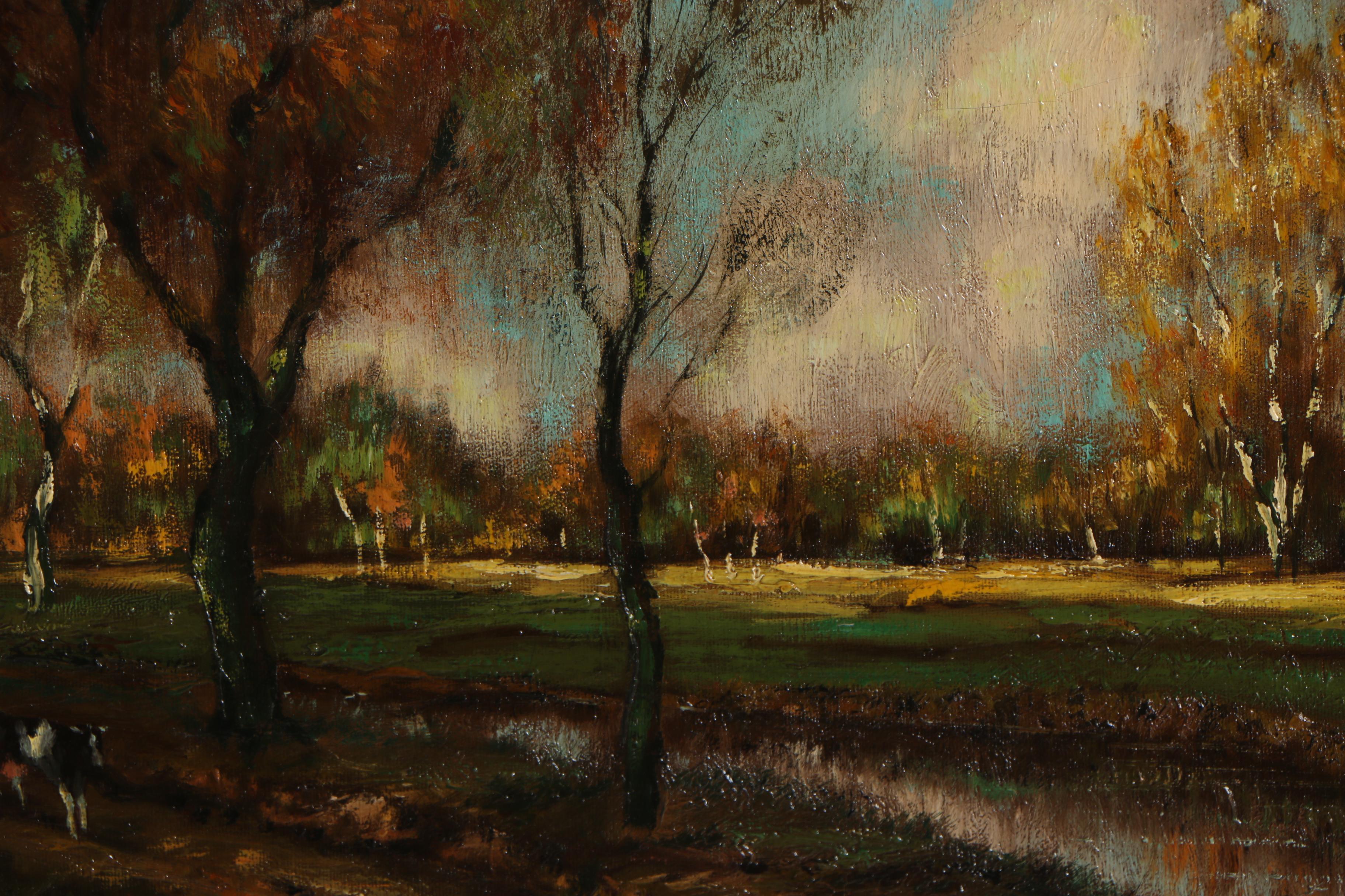 George H. Barker Oil Painting