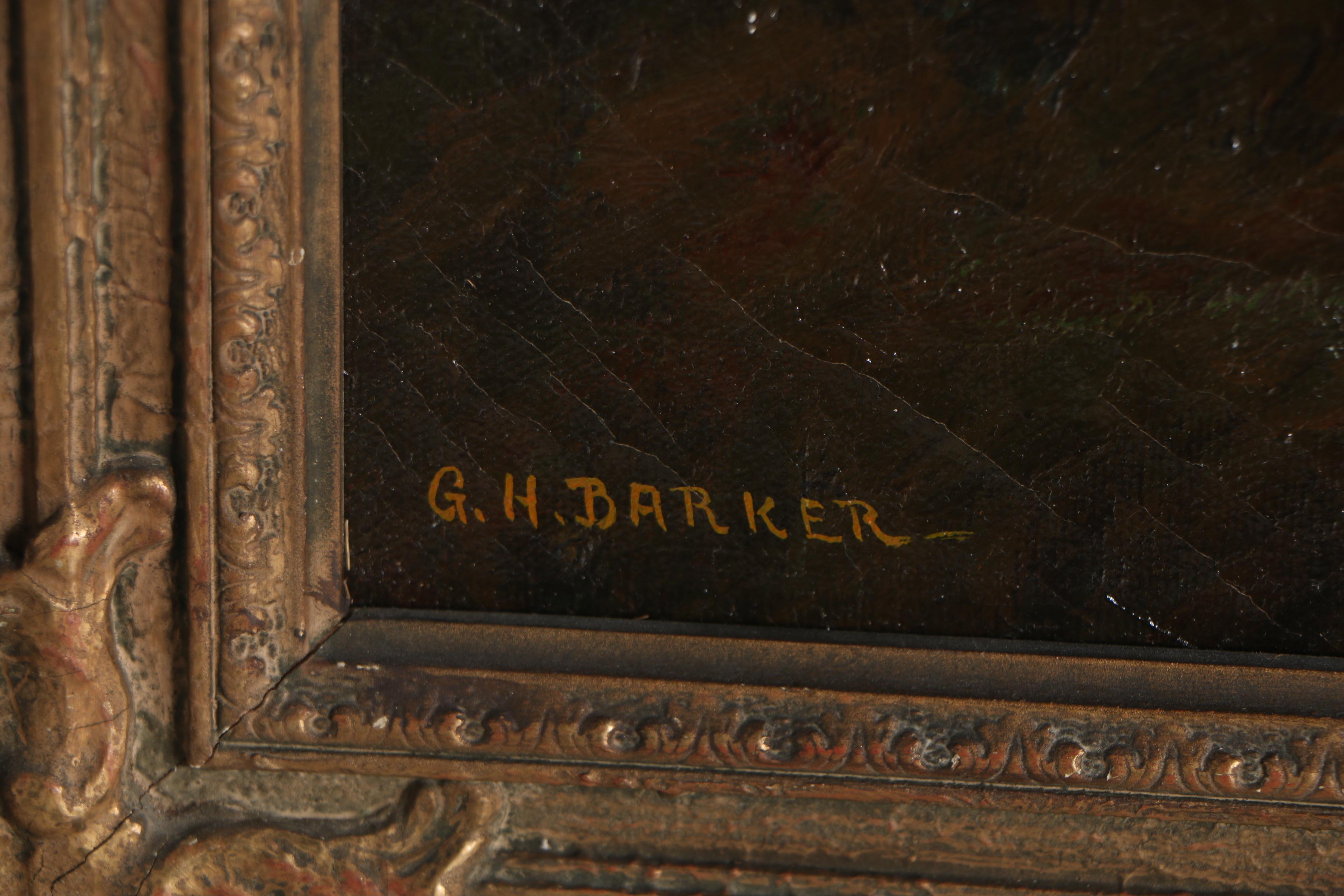 George H. Barker Oil Painting