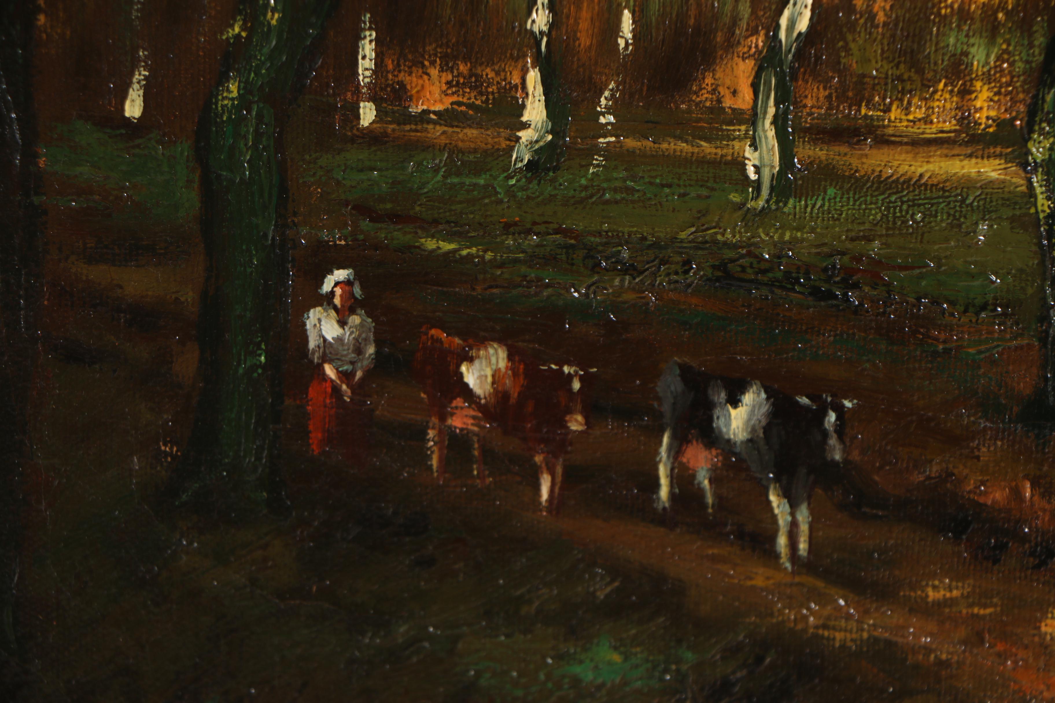 George H. Barker Oil Painting