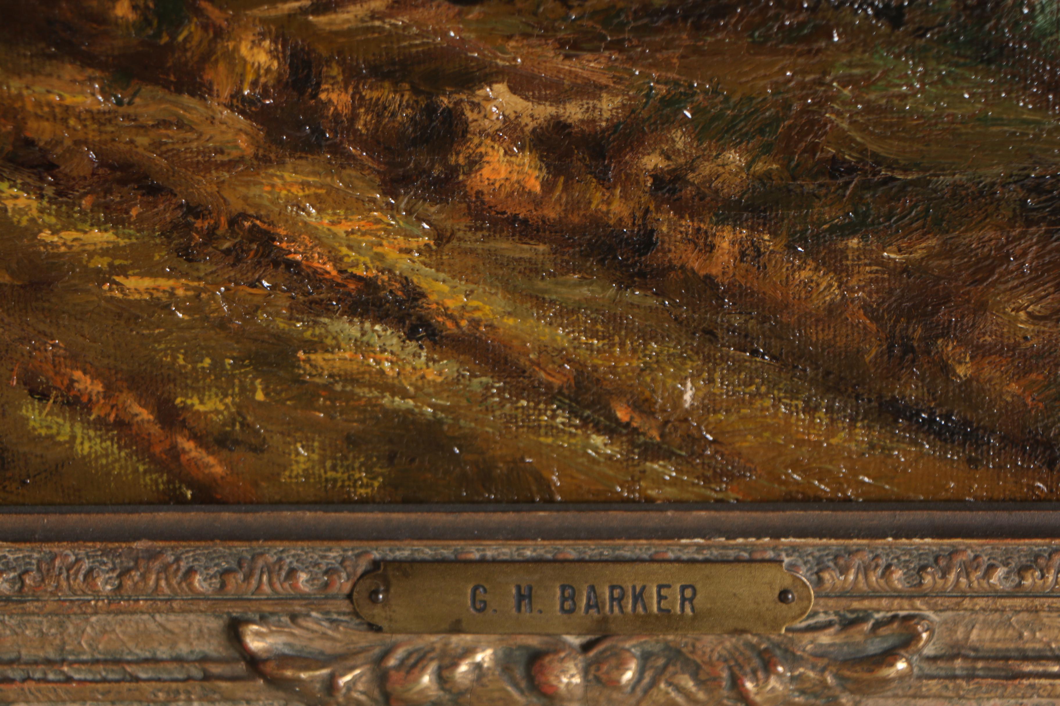 George H. Barker Oil Painting