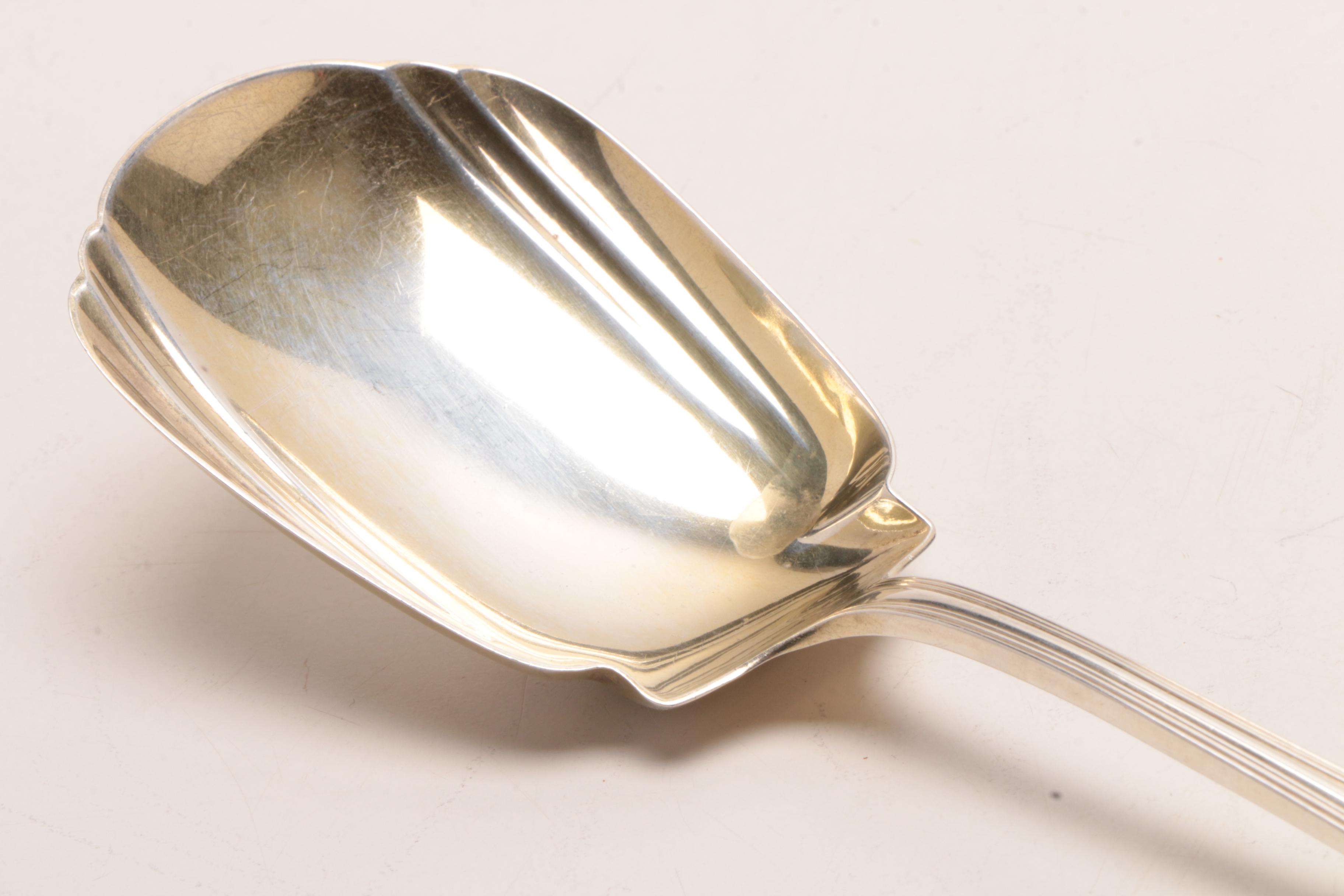 Gorham "Plymouth" and Alvin Mfg. Co. "Edward VII" Sterling Serving Utensils