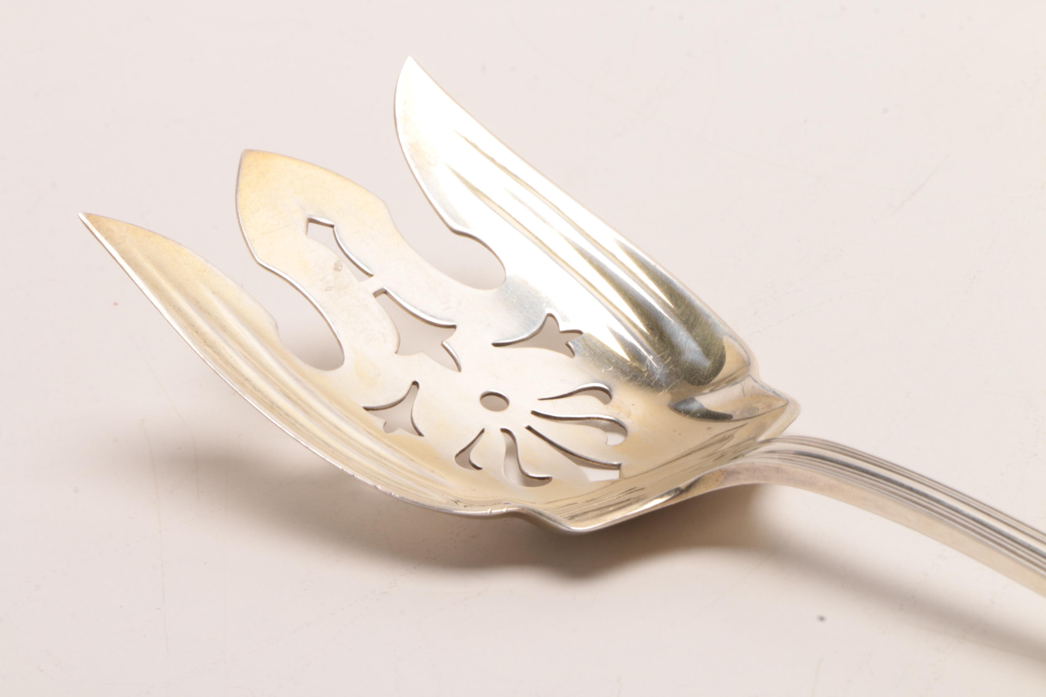 Gorham "Plymouth" and Alvin Mfg. Co. "Edward VII" Sterling Serving Utensils