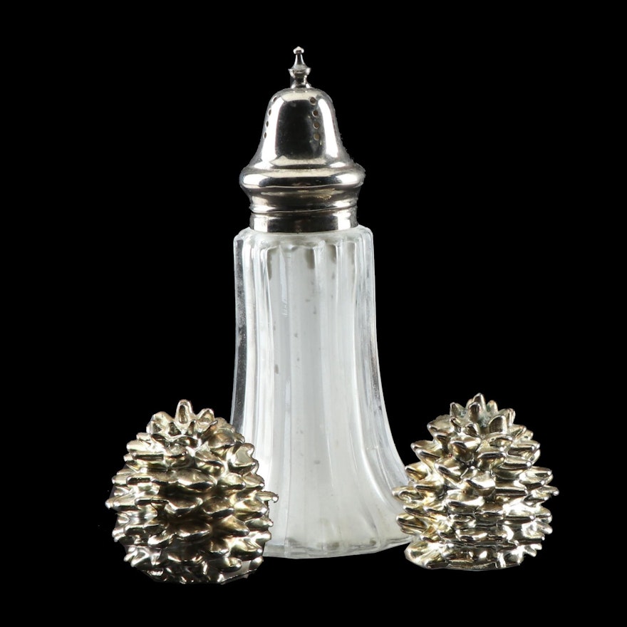 Godinger Silver Art Co. Pine Cone Salt and Pepper Shaker Set