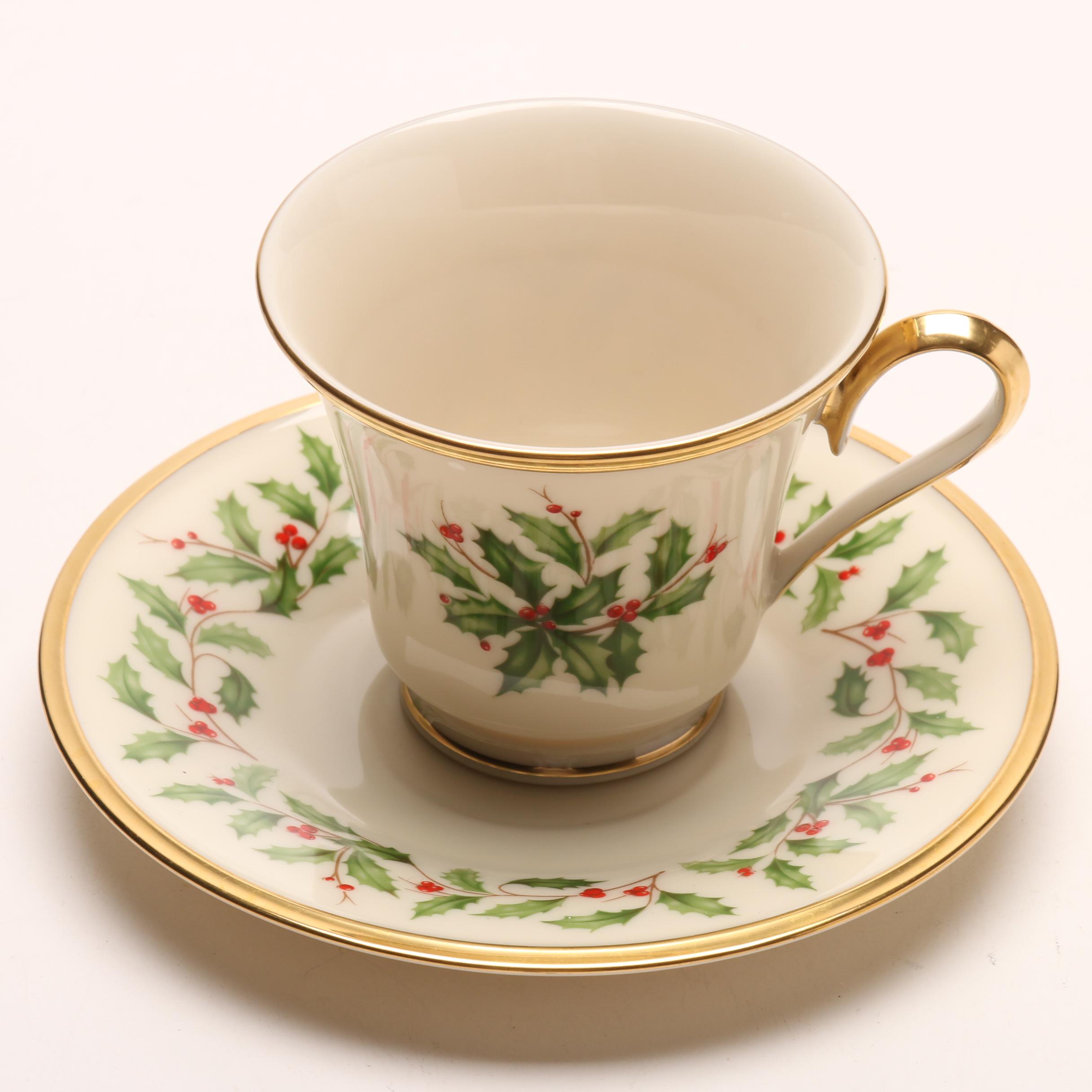 Lenox "Holiday" Bone China Dinnerware
