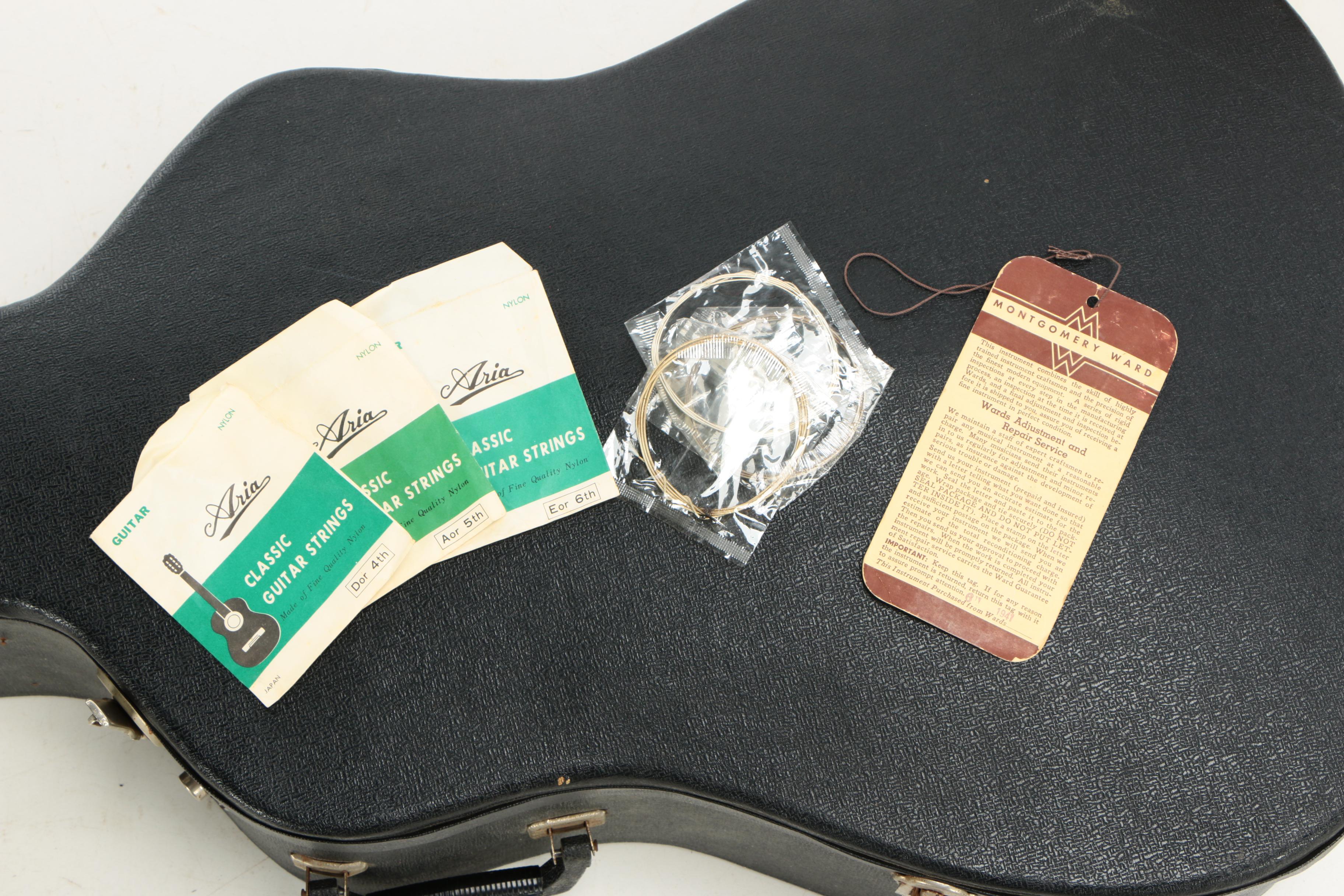 Recording King Hollow Body Archtop Acoustic Guitar, 1941
