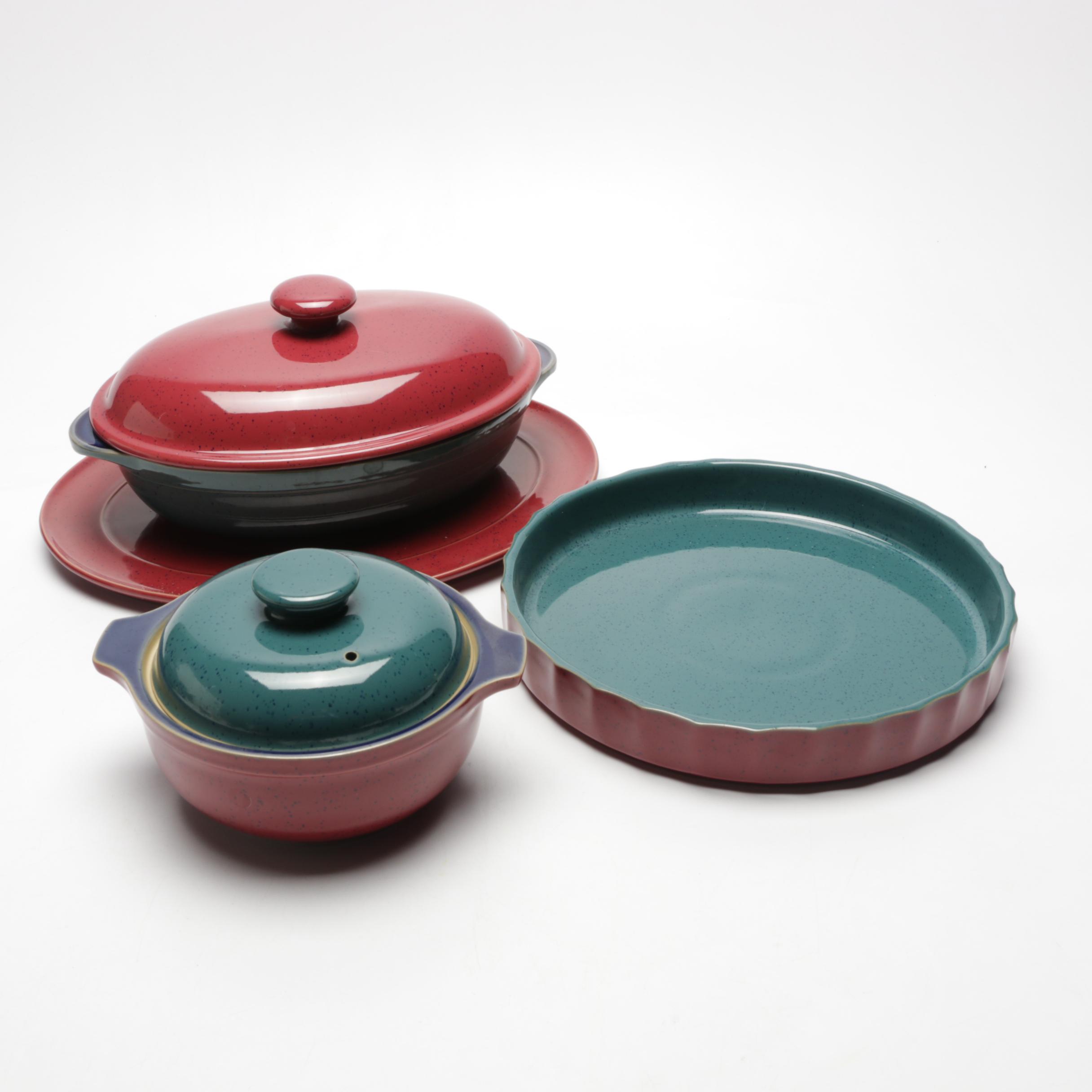 Denby Langley England "Harlequin" Stoneware