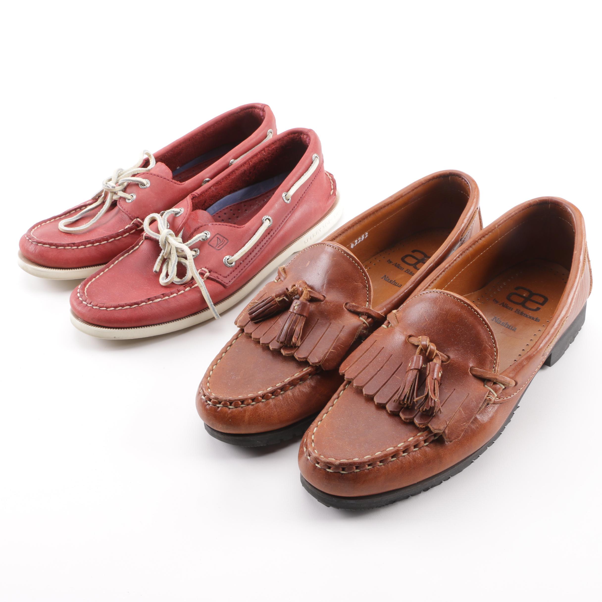 Sperry Leather Boat Shoes and AE by Allen Edmonds Nashua Leather Loafers