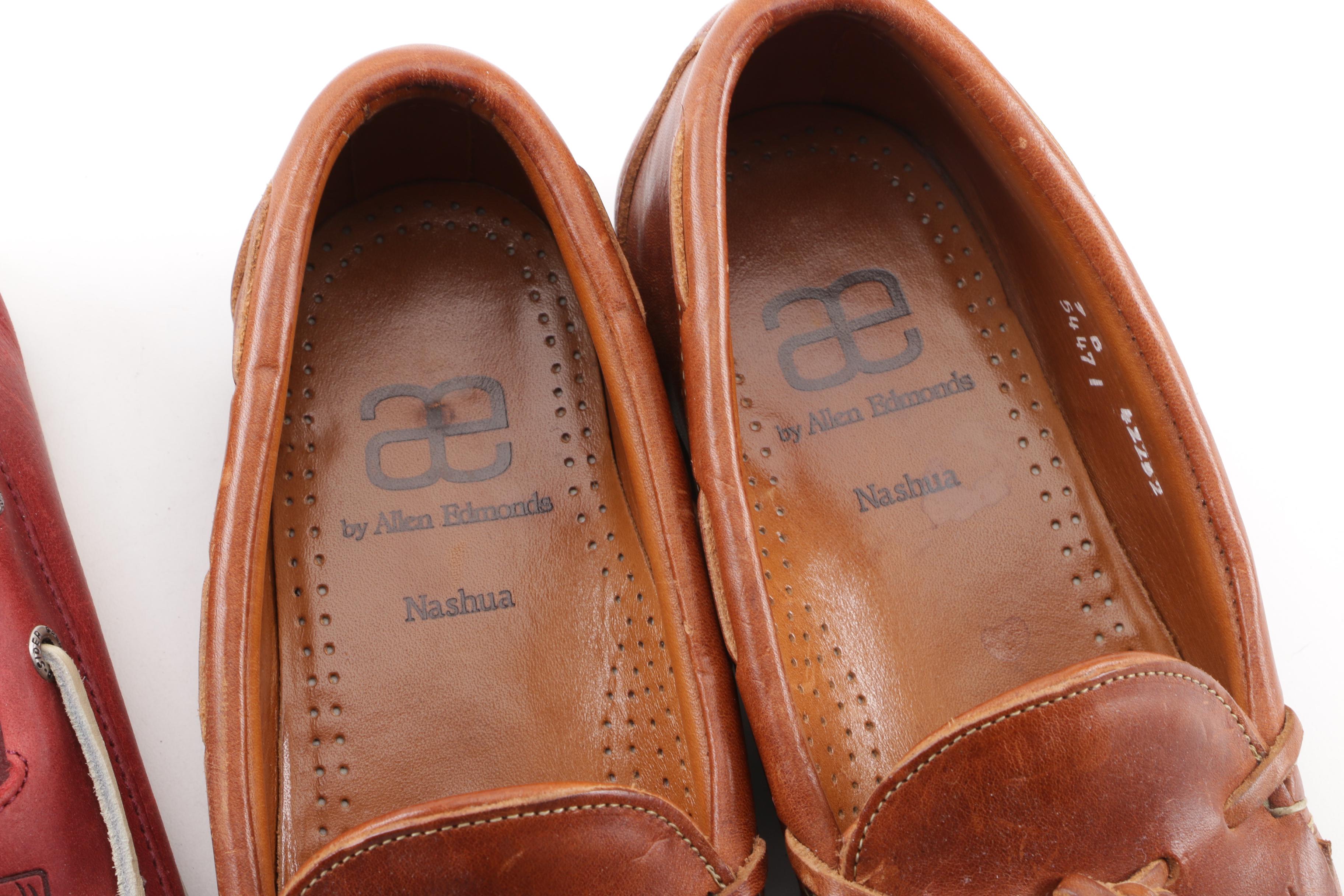 Sperry Leather Boat Shoes and AE by Allen Edmonds Nashua Leather Loafers