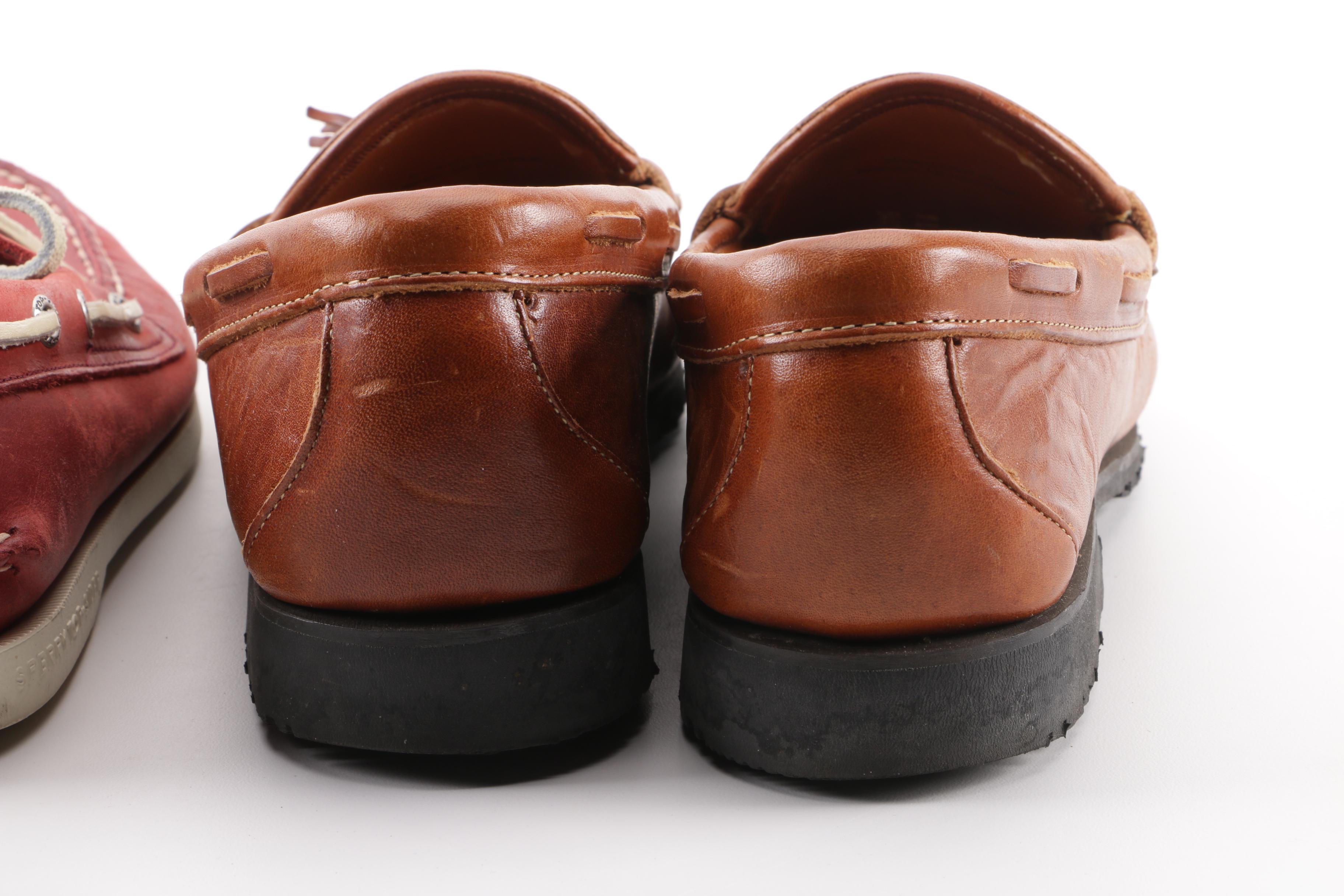 Sperry Leather Boat Shoes and AE by Allen Edmonds Nashua Leather Loafers