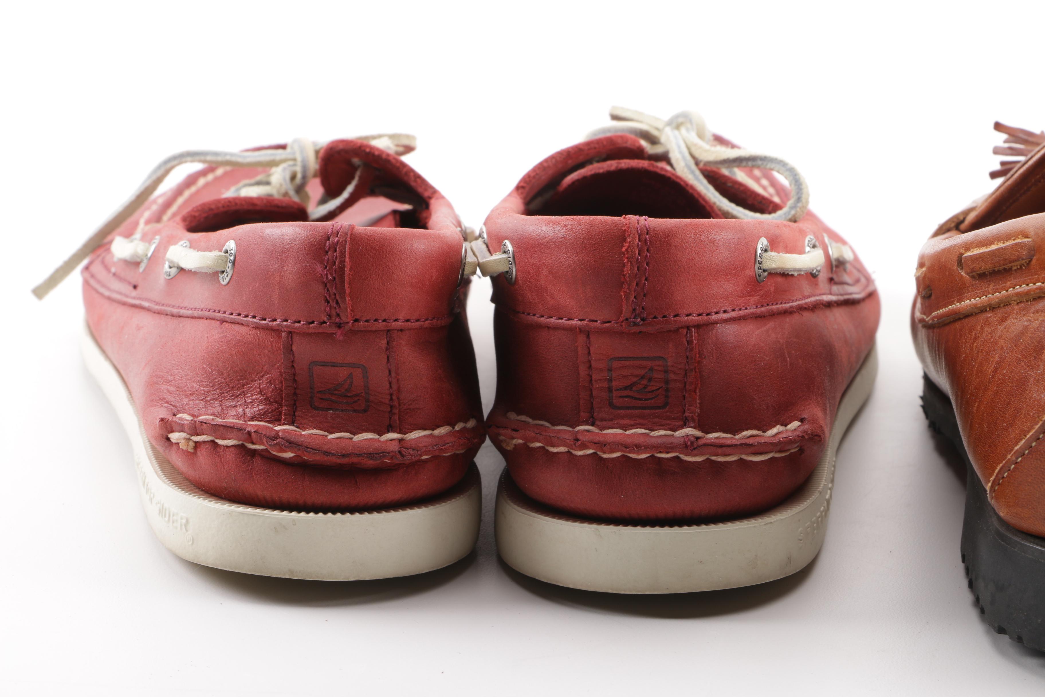 Sperry Leather Boat Shoes and AE by Allen Edmonds Nashua Leather Loafers