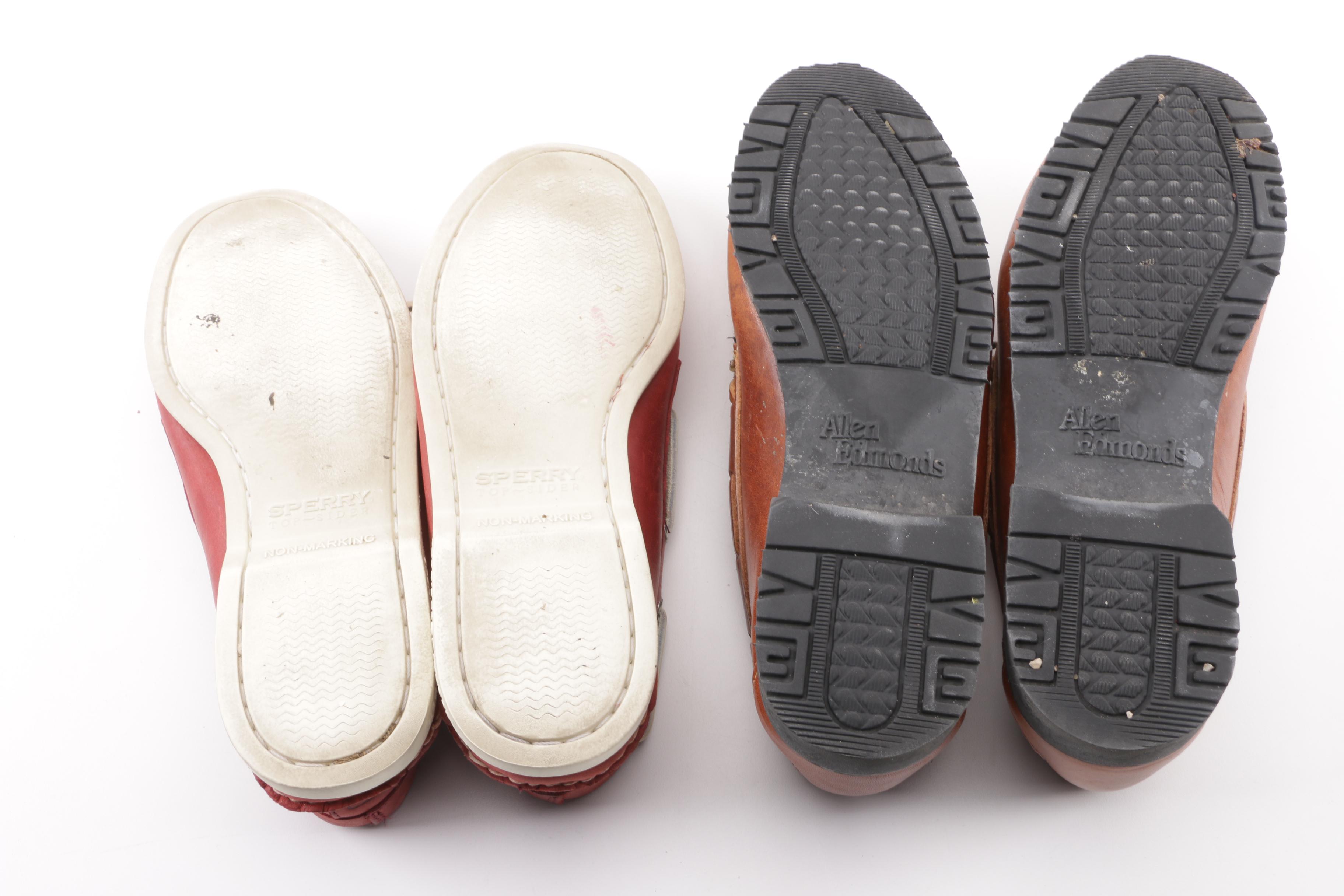 Sperry Leather Boat Shoes and AE by Allen Edmonds Nashua Leather Loafers