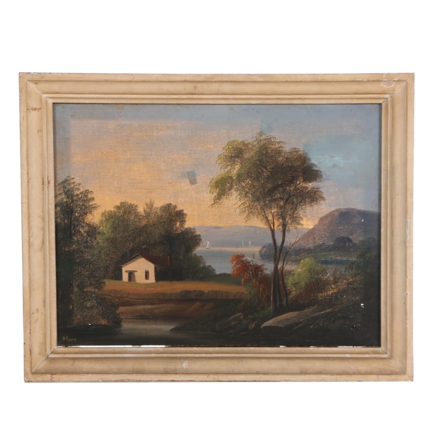 Moore Landscape Oil Painting