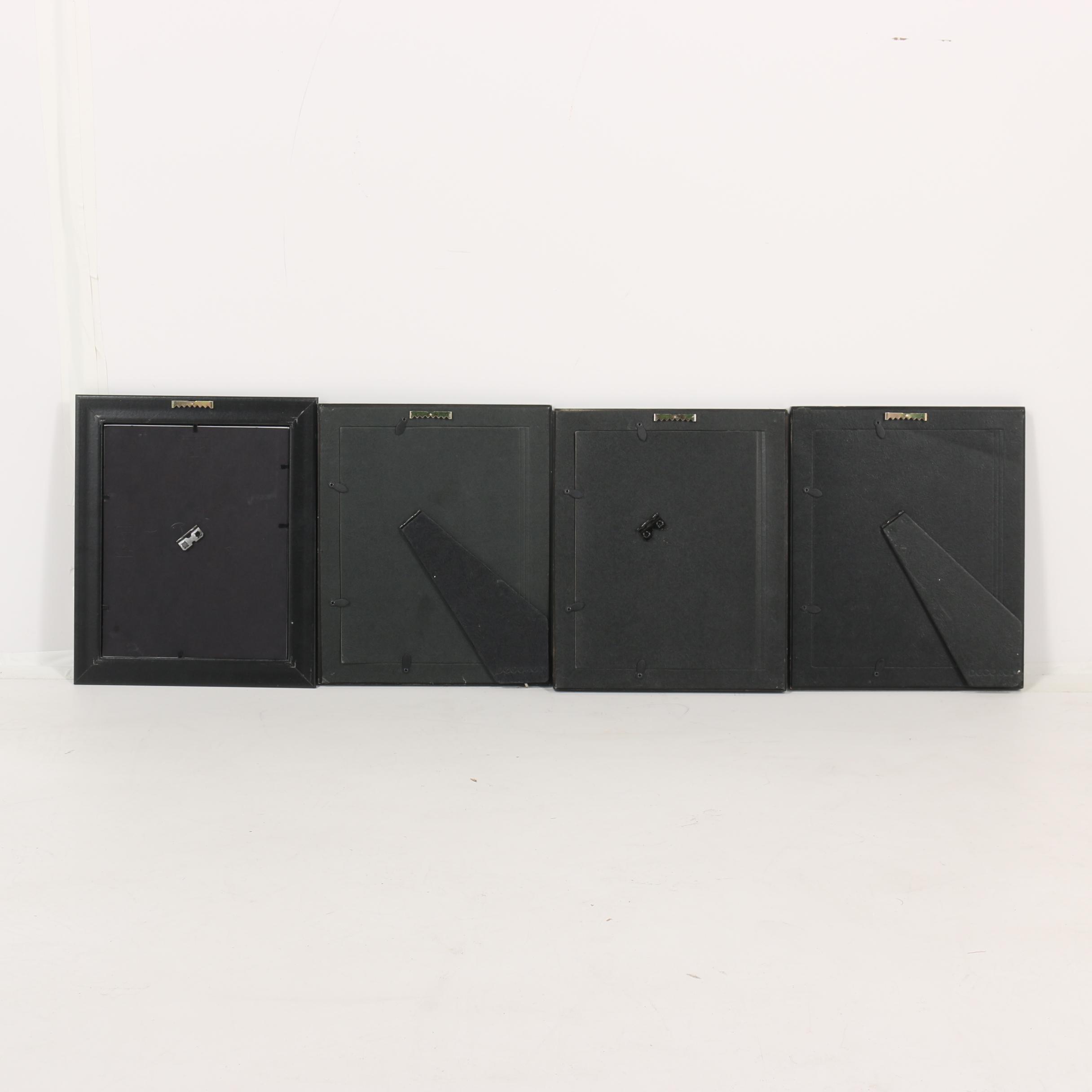 Black and White Prints of Vintage Cowboy Players including Tom Landry