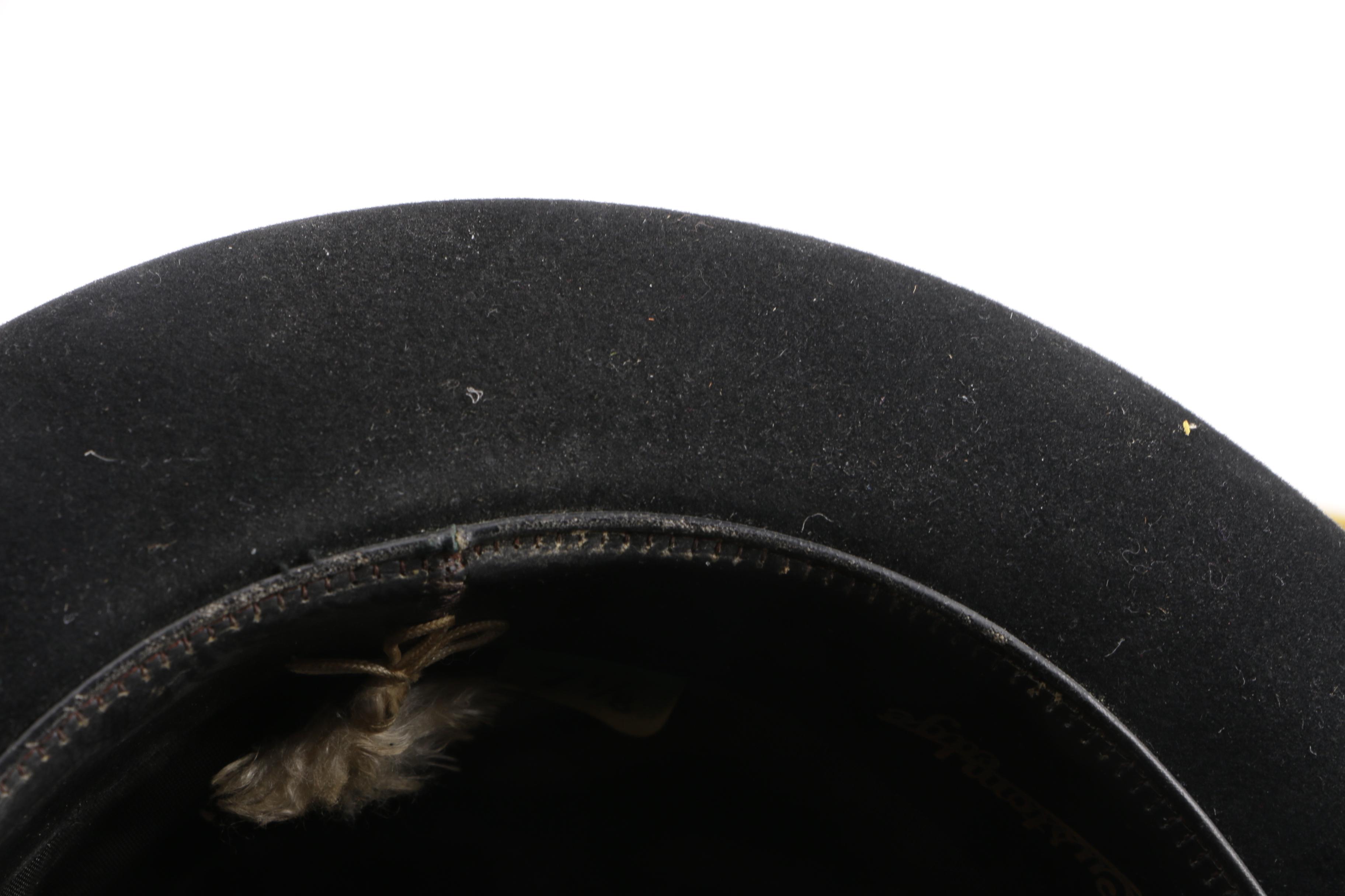 Fur Felt Fedoras Including Knox, Baskin and Chapeau Vimenet with Dobbs Boxes