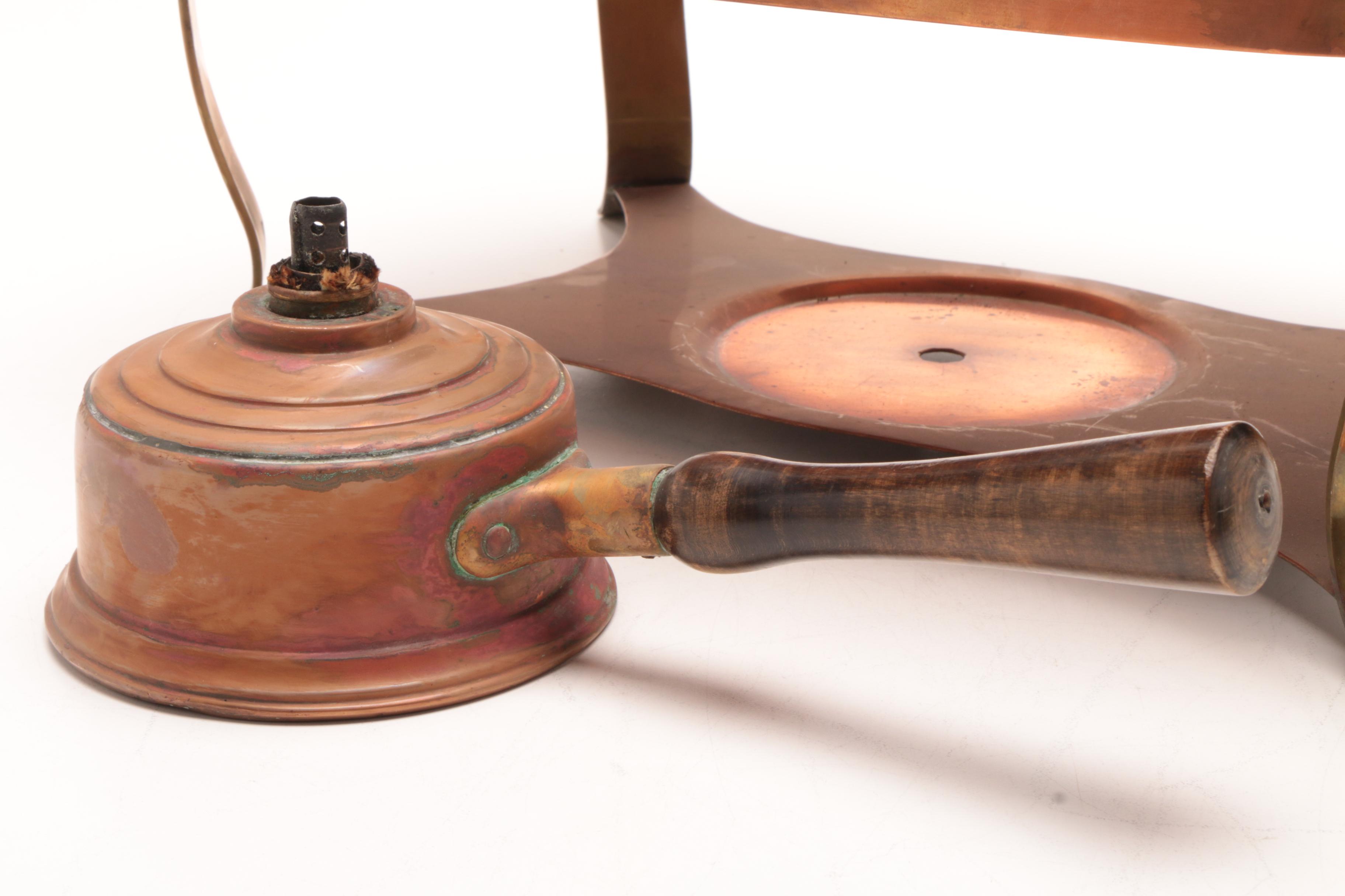 C.R. Ruegger Copper Chaffing Dish