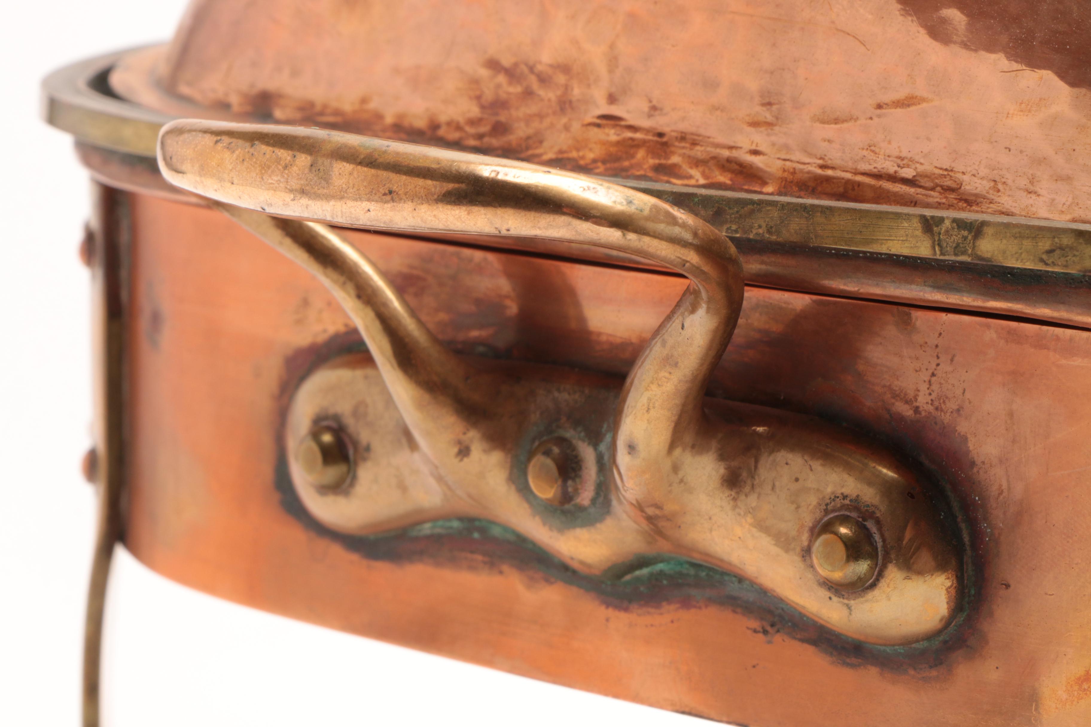 C.R. Ruegger Copper Chaffing Dish