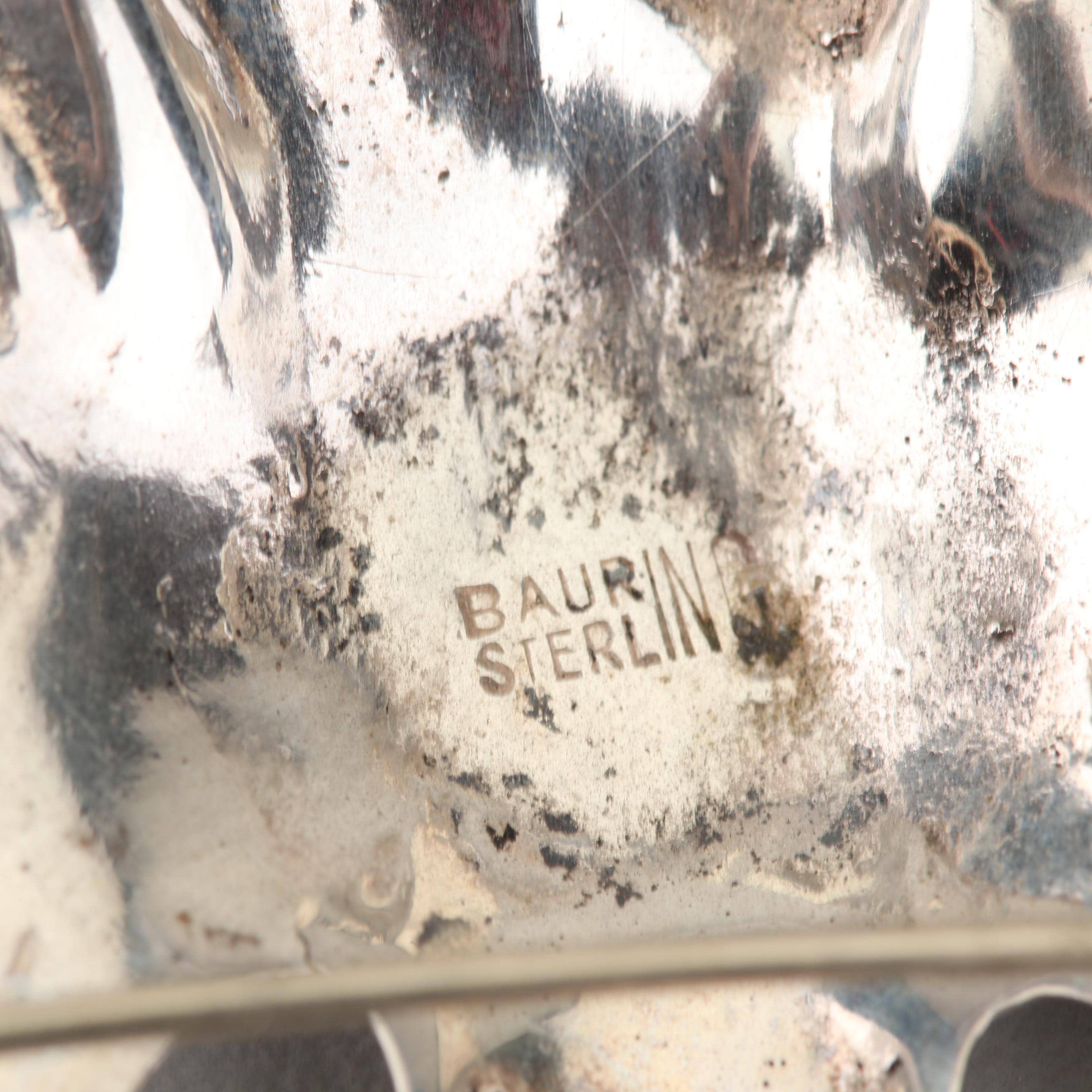 Bauring Sterling Silver Eagle Brooch