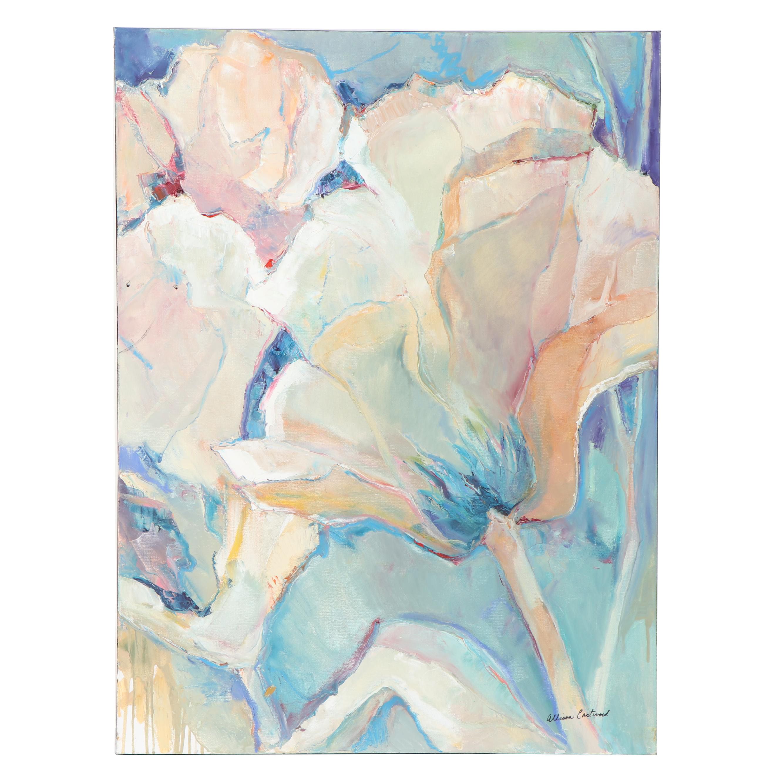 Allison Eastwood Floral Oil Painting
