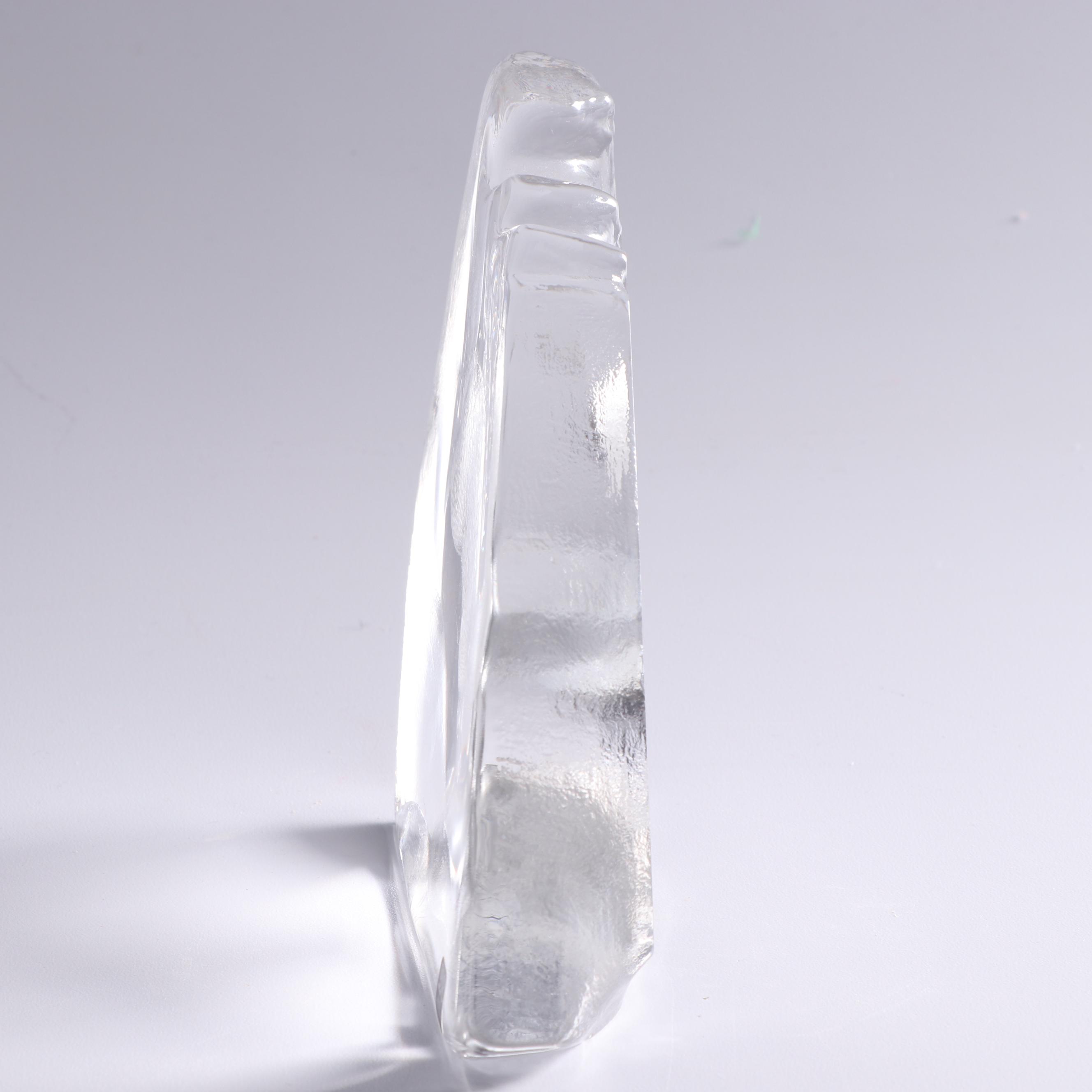 Mats Jonasson Crystal Beaver Figurine