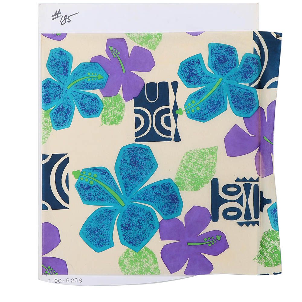 Marubeni Painted Textile Design Proof