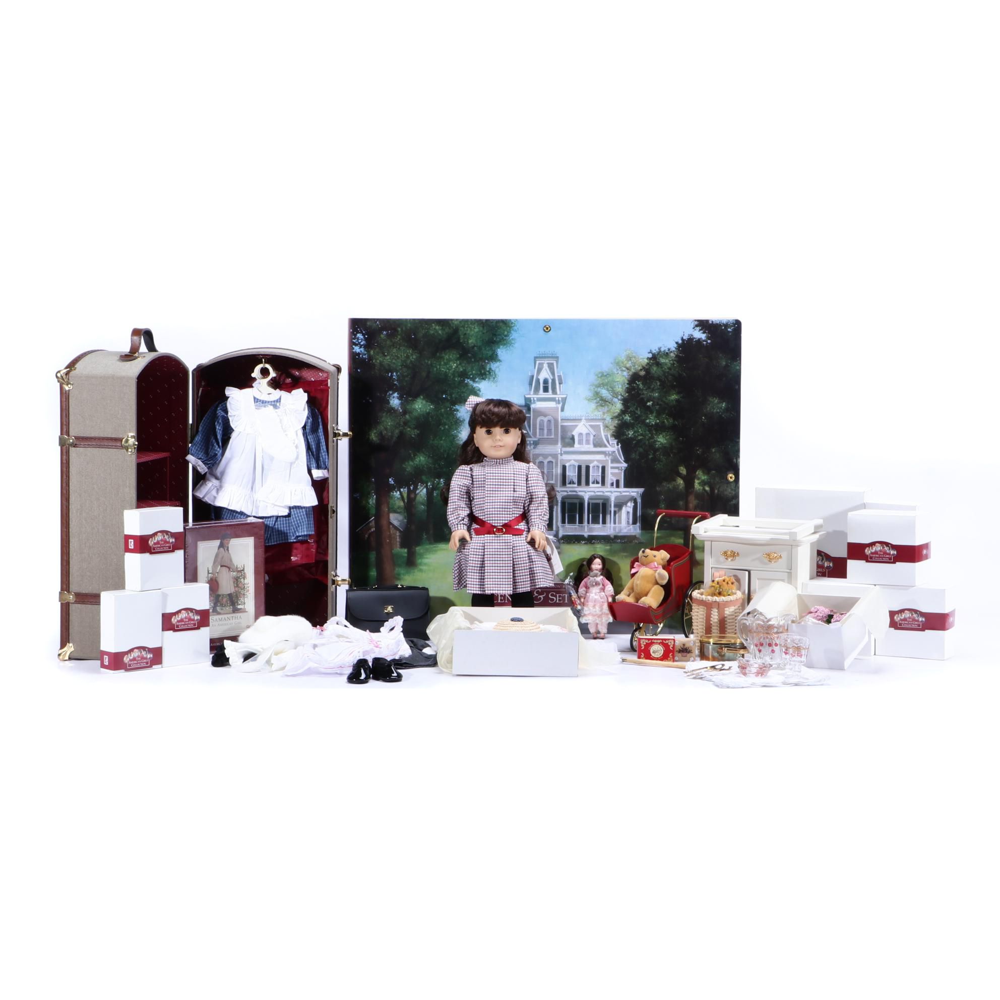 1990s American Girl "Samantha" Doll Set