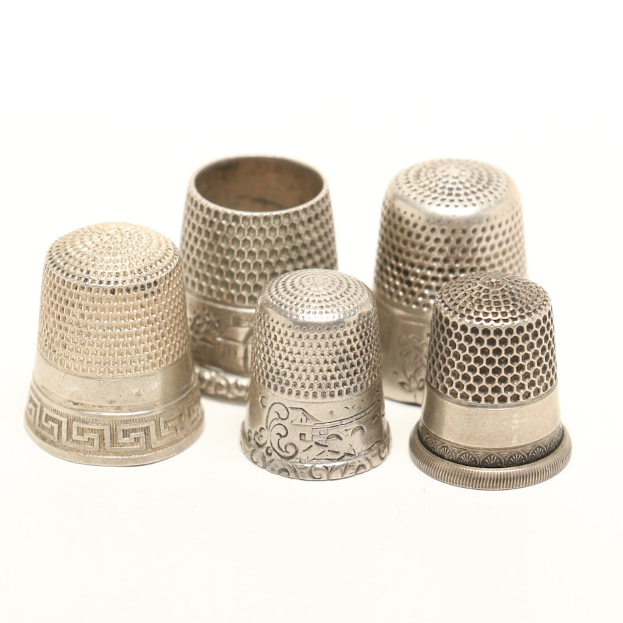 Sterling Silver Thimbles