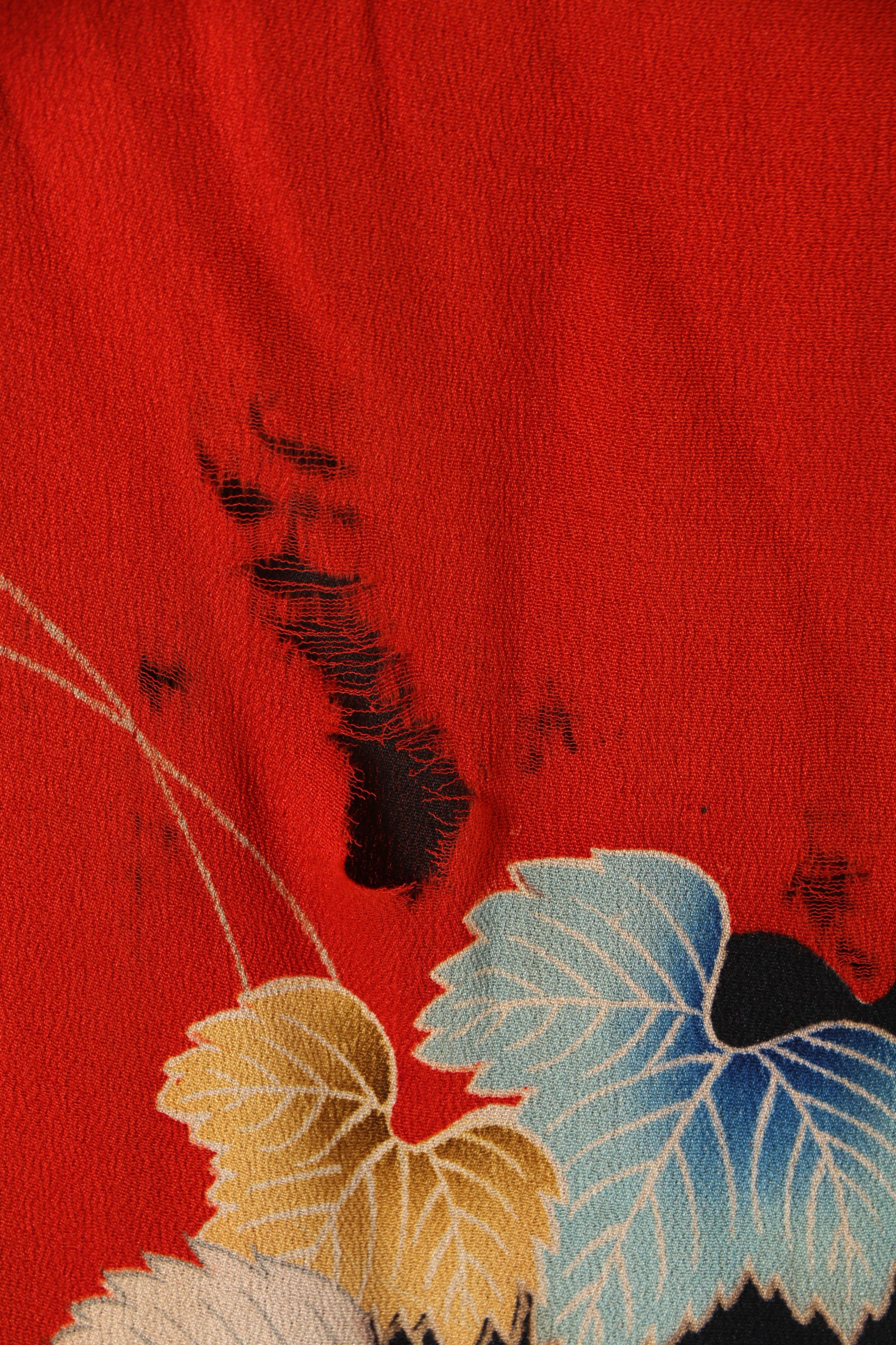 Japanese Handwoven Silk Haori Jacket and Chinese Embroidered Tangzhuang Jacket