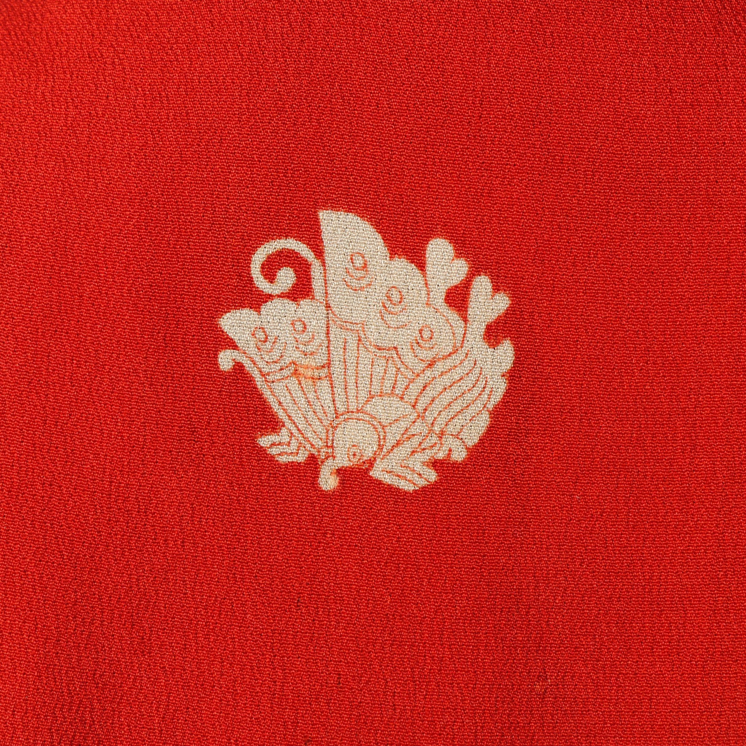 Japanese Handwoven Silk Haori Jacket and Chinese Embroidered Tangzhuang Jacket