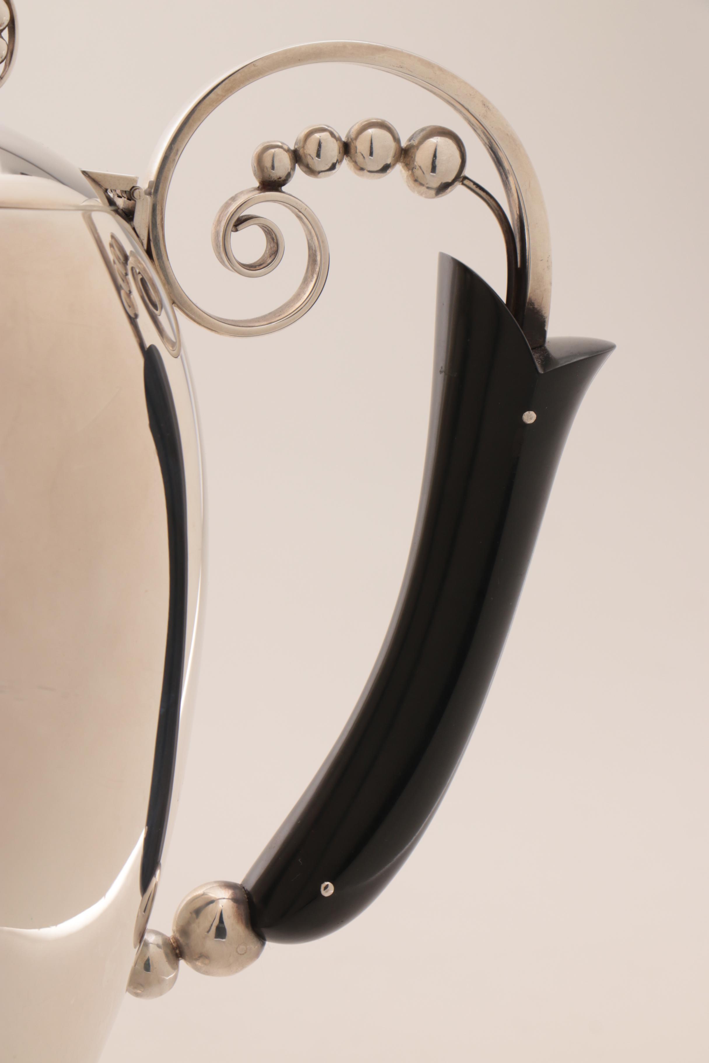 Esquire 950 Silver Danish Style Tea Set