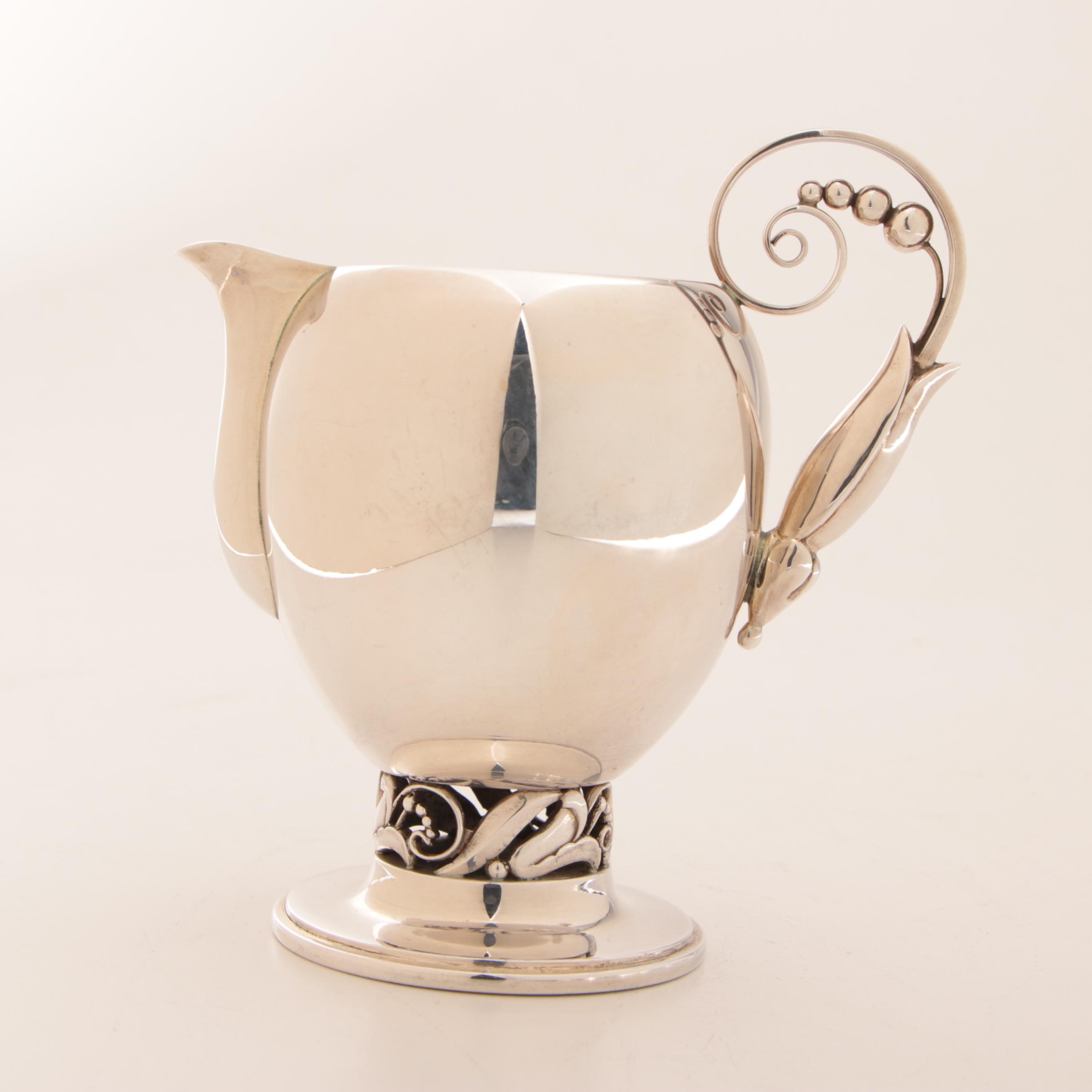 Esquire 950 Silver Danish Style Tea Set