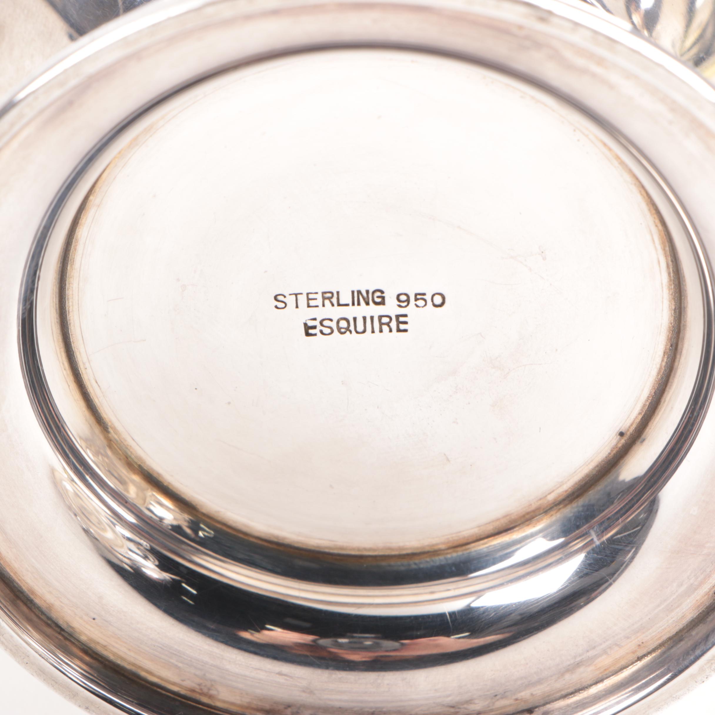 Esquire 950 Silver Danish Style Tea Set