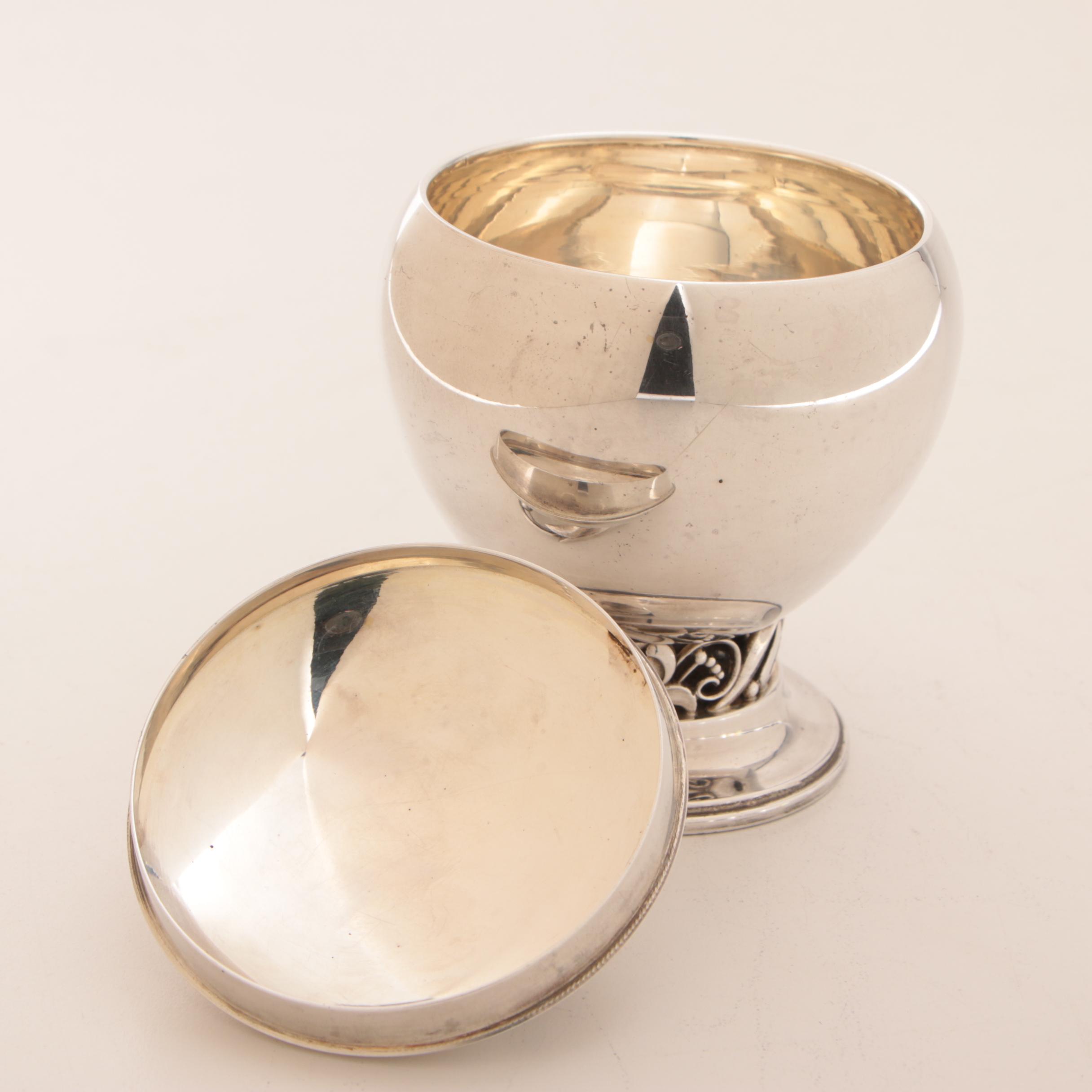 Esquire 950 Silver Danish Style Tea Set