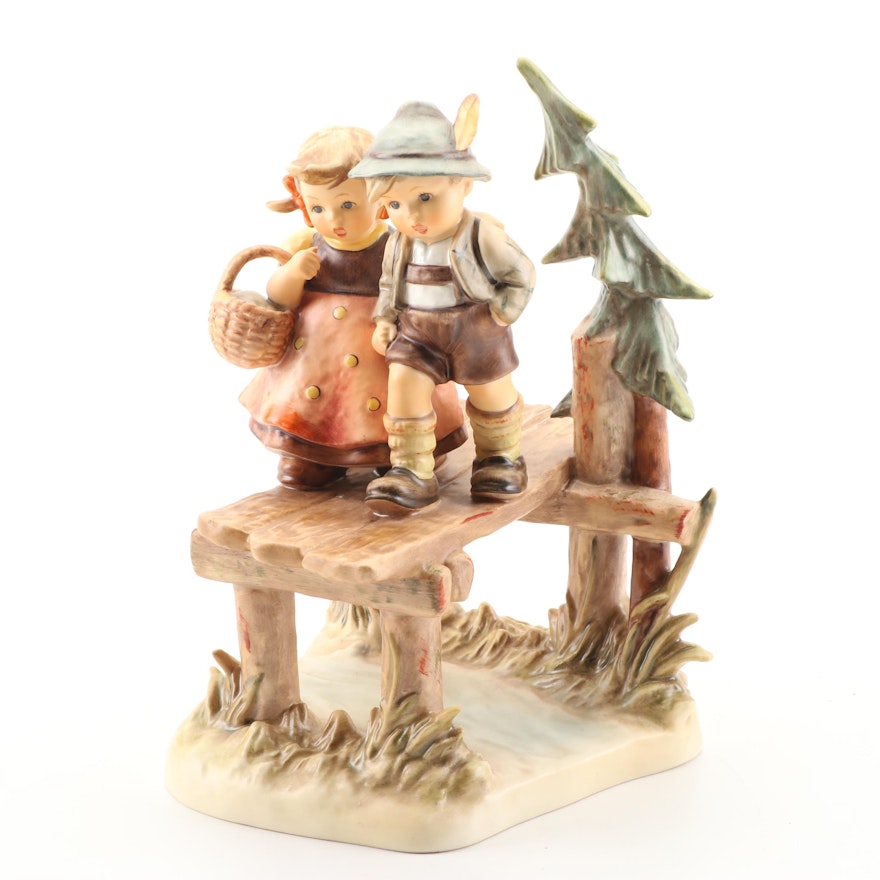 Goebel Hummel "On Our Way" Figurine, Late 20th Century