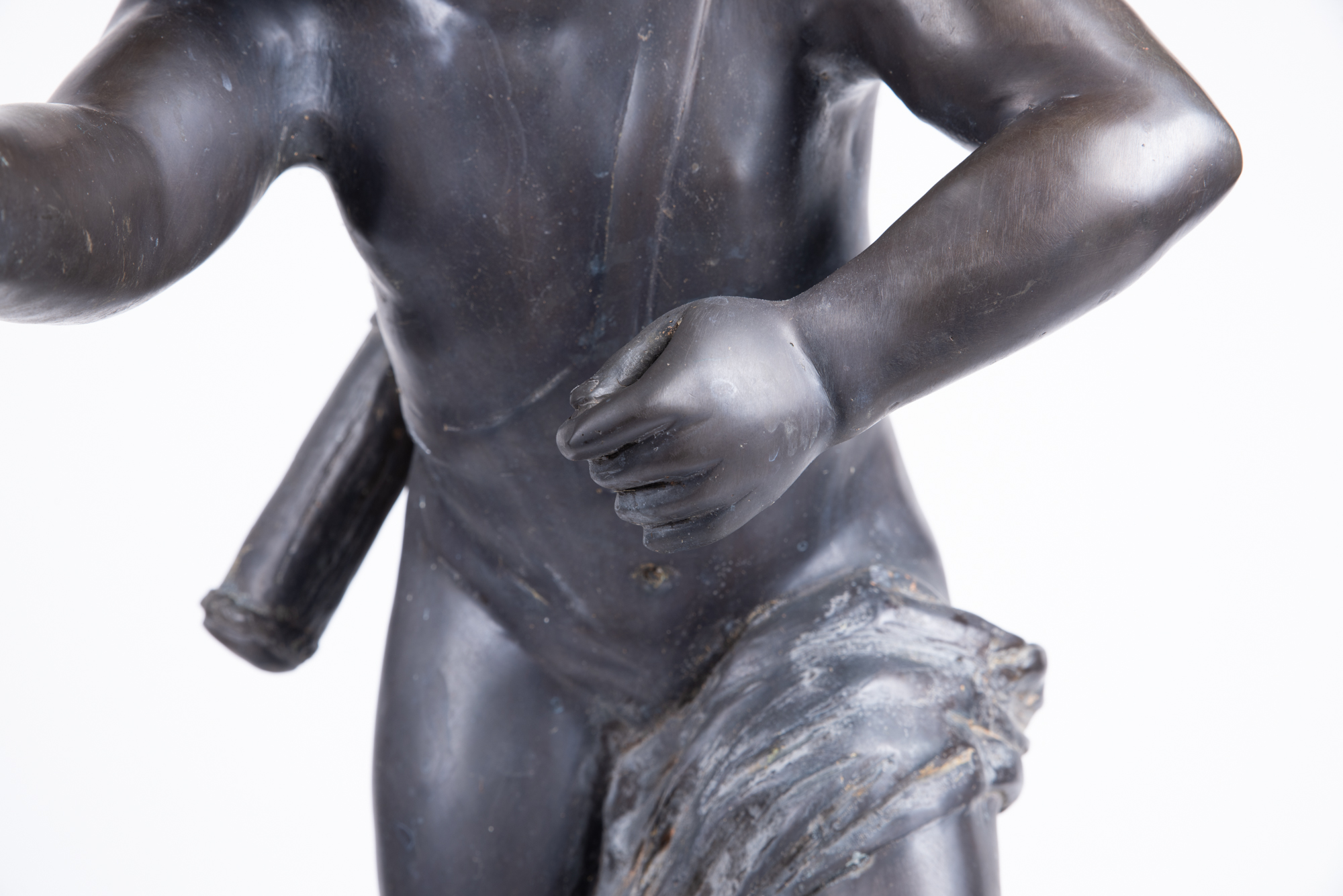 J. Daste Bronze Cherub Sculpture