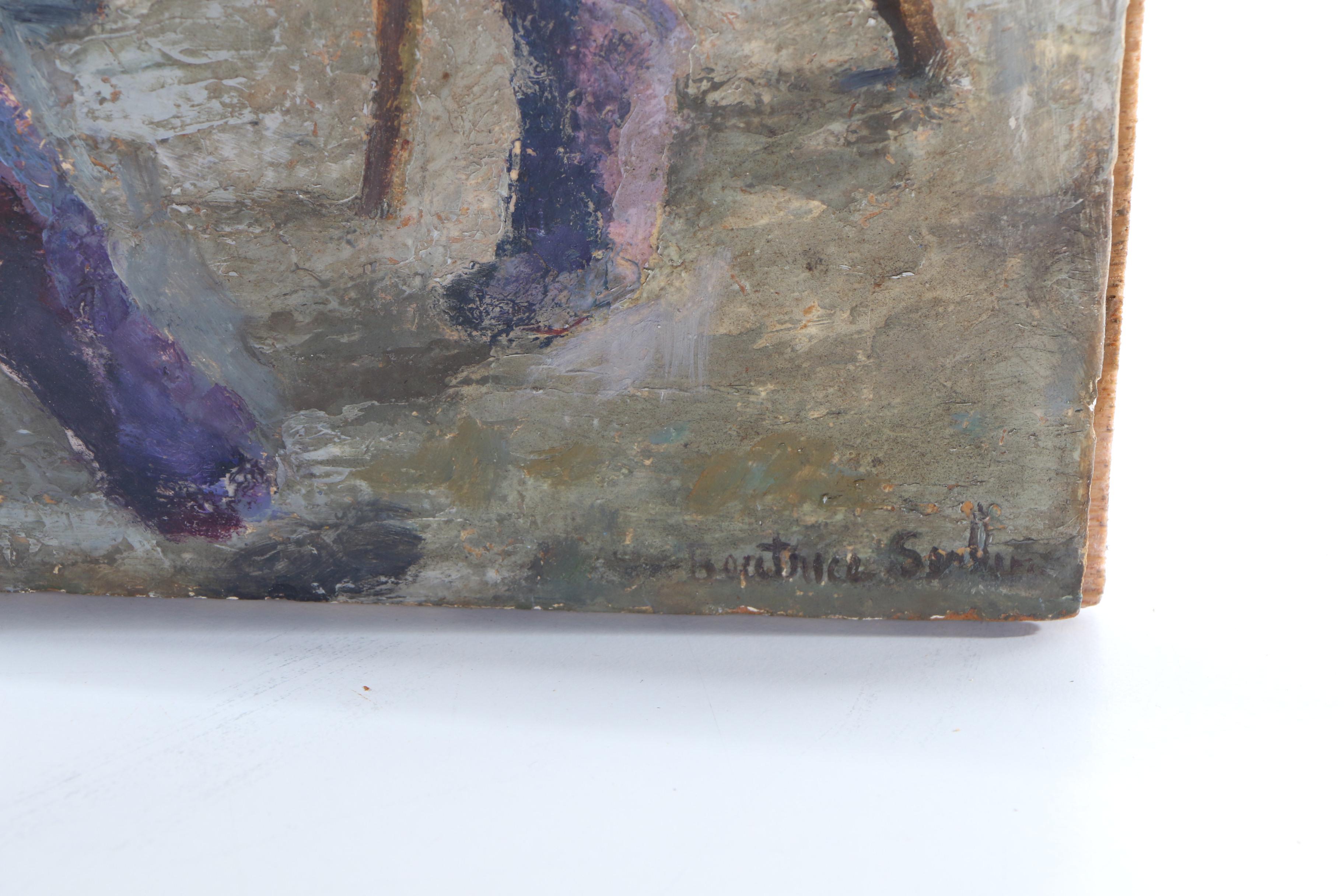 Late 20th Century Oil Painting