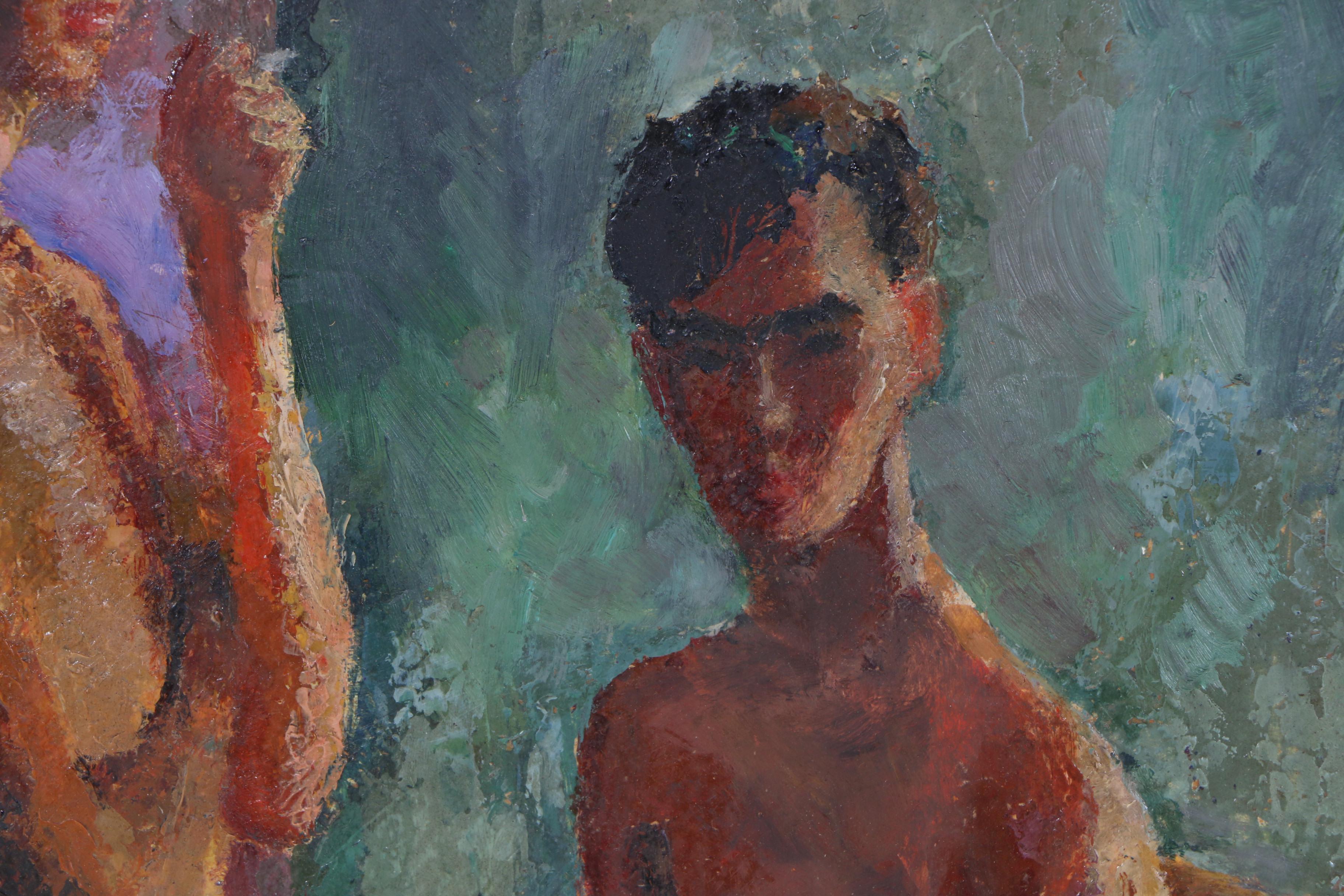 Late 20th Century Oil Painting