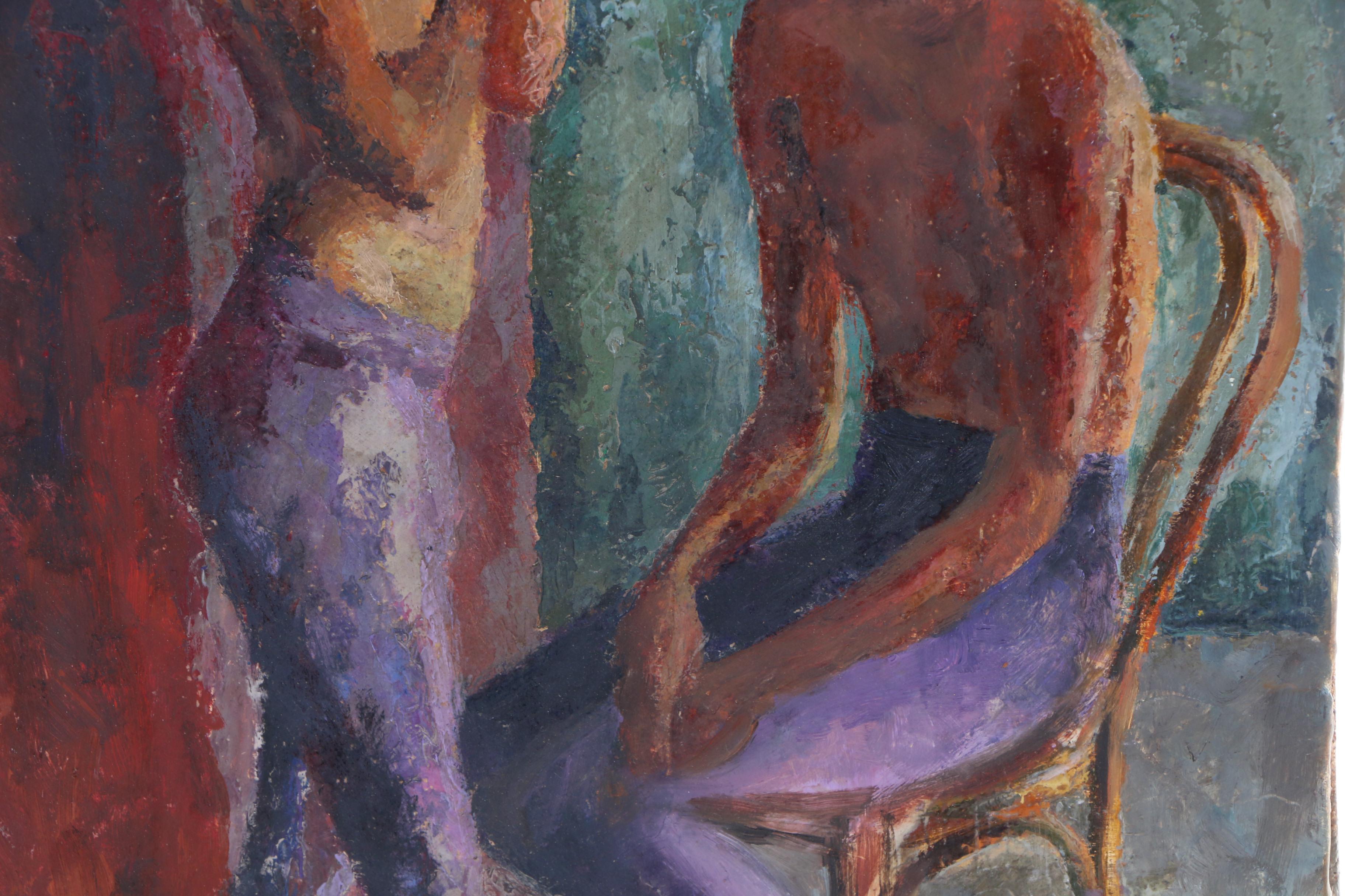 Late 20th Century Oil Painting