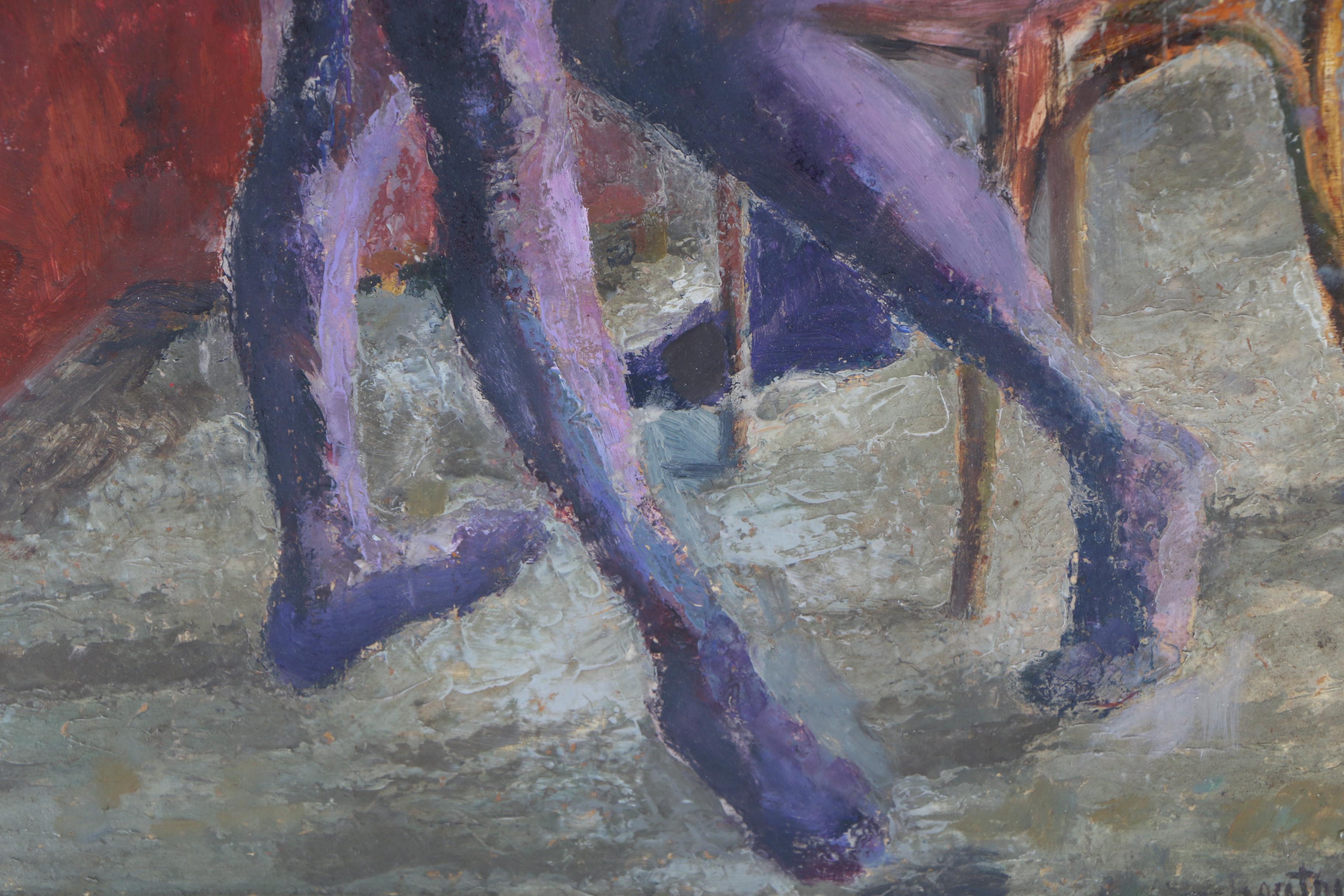 Late 20th Century Oil Painting