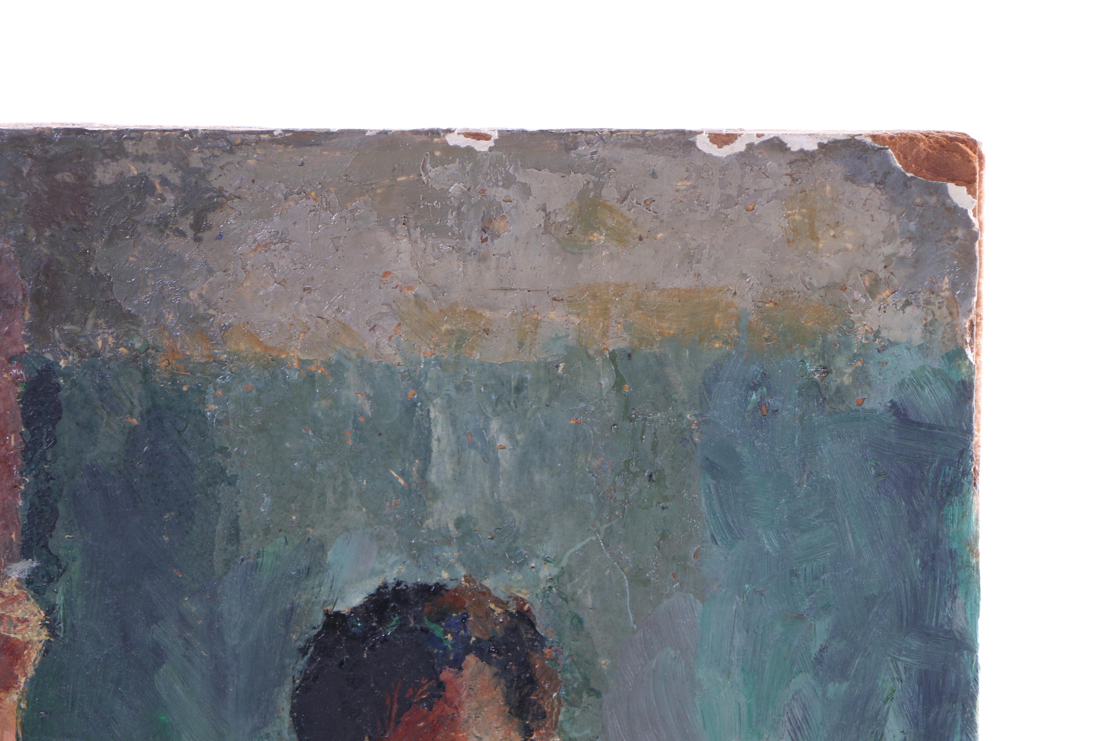 Late 20th Century Oil Painting