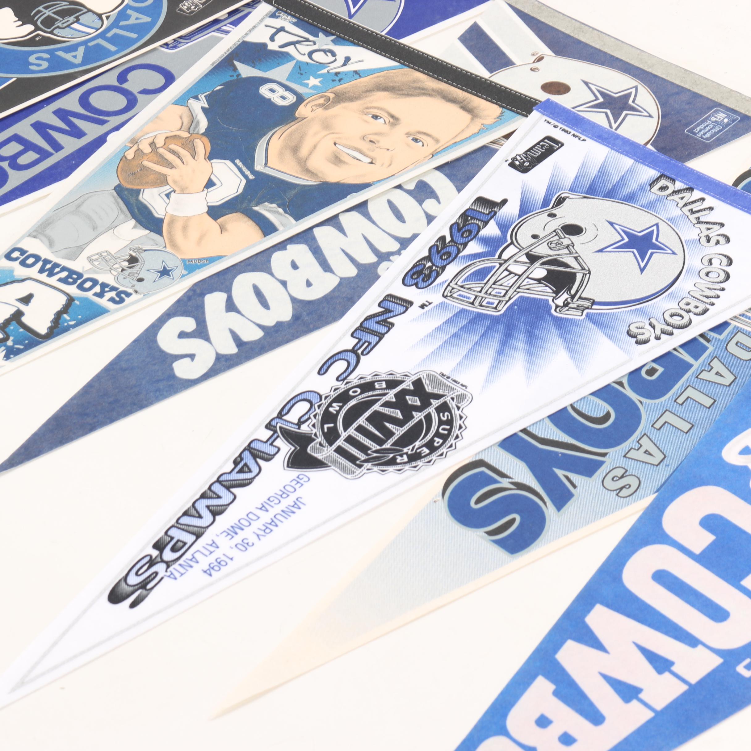 Vintage Dallas Cowboys Pennants