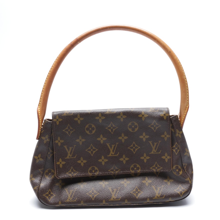 Louis Vuitton Paris Monogram Canvas Mini Looping Handbag