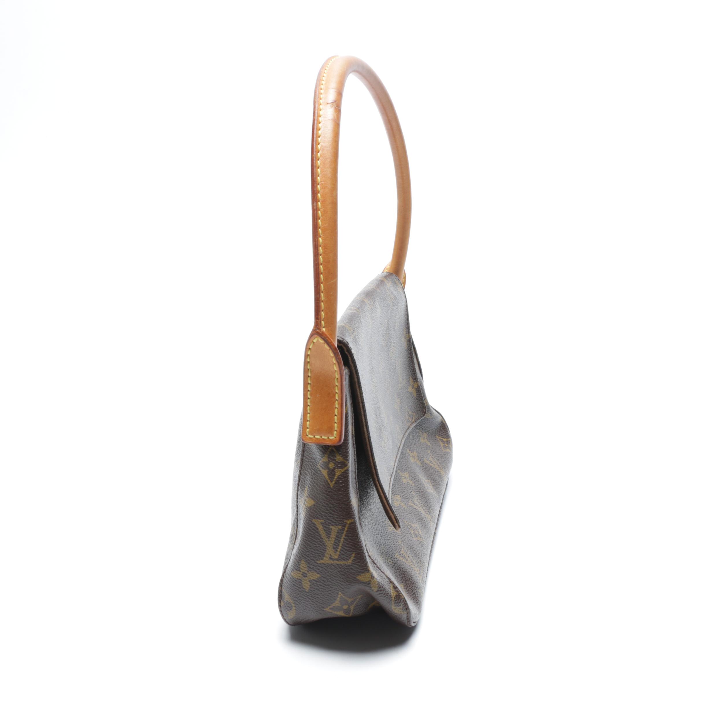 Louis Vuitton Paris Monogram Canvas Mini Looping Handbag