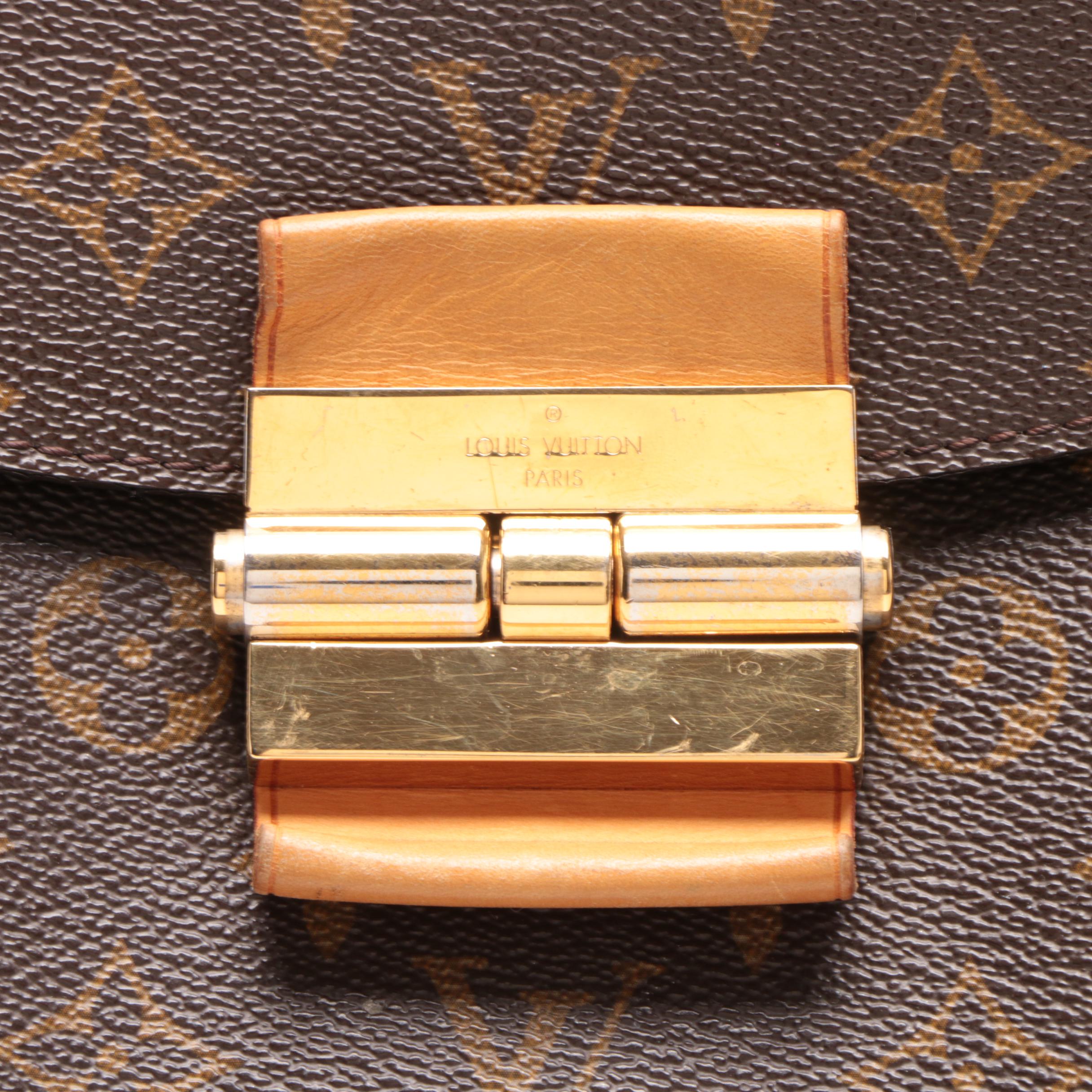 2013 Louis Vuitton Monogram Canvas Olympe Satchel