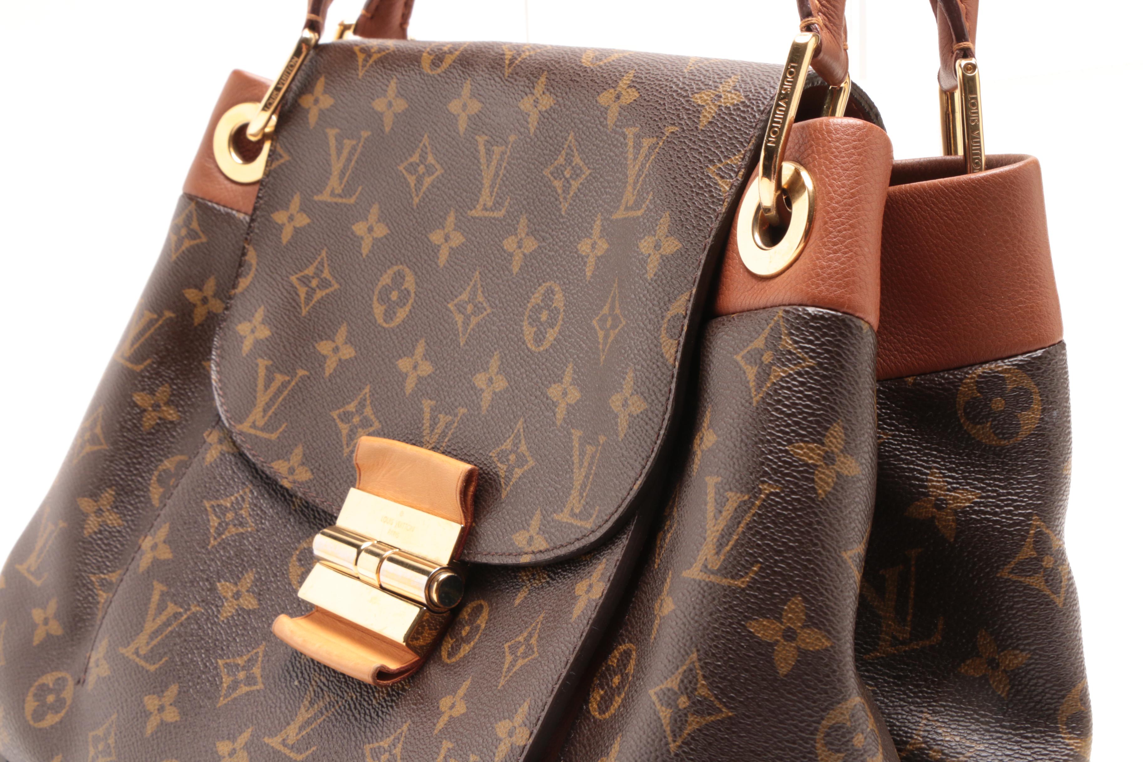 2013 Louis Vuitton Monogram Canvas Olympe Satchel