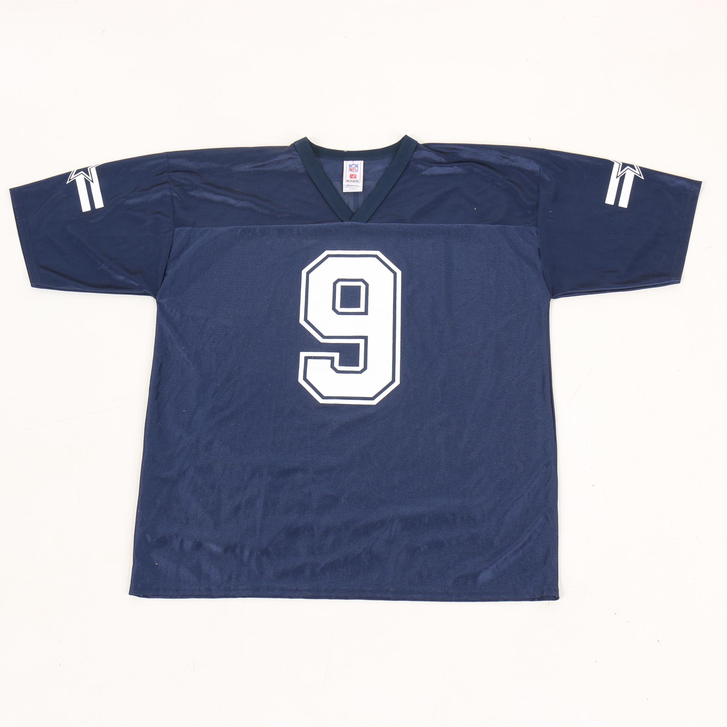 Troy Aikman, Tony Romo, Ricky Williams and Miles Austin Dallas Cowboy Jerseys