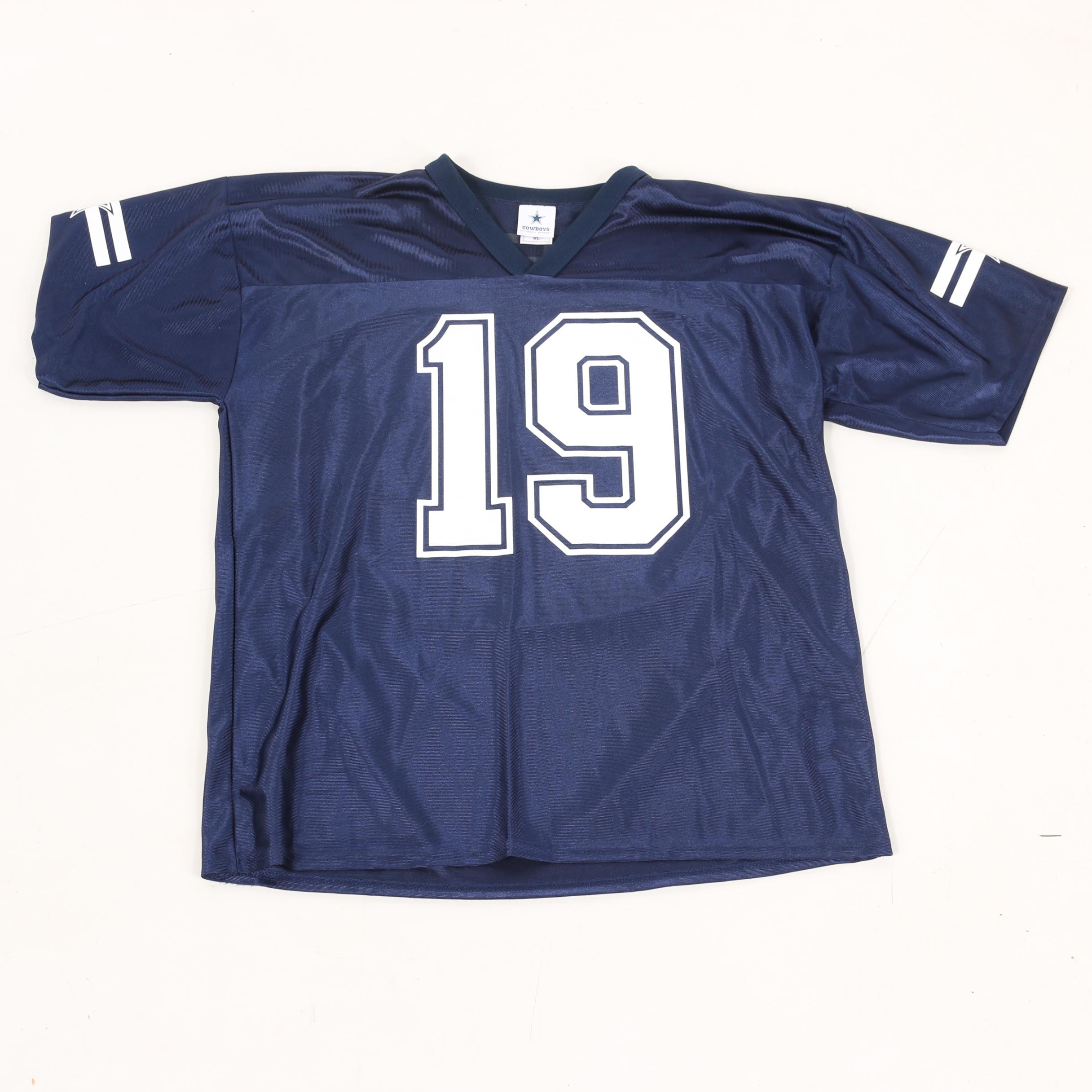 Troy Aikman, Tony Romo, Ricky Williams and Miles Austin Dallas Cowboy Jerseys