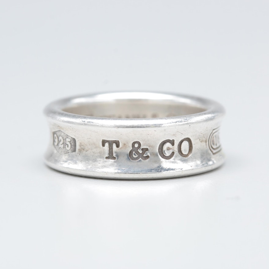 Tiffany & Co. Collection "1837" Sterling Silver Ring
