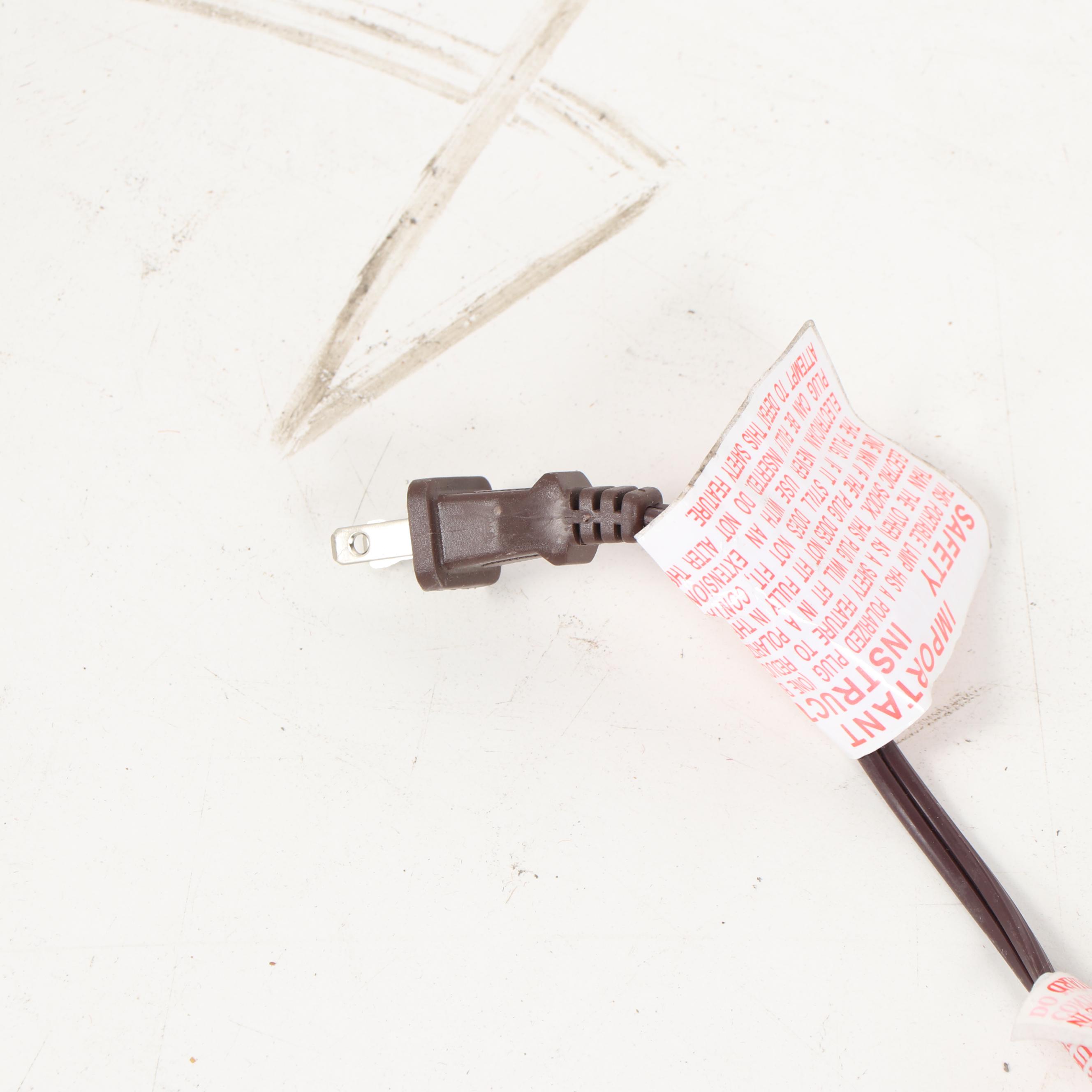 Modern Stainless Steel Three-Light Torchiere Floor Lamp with Adjustable Arms